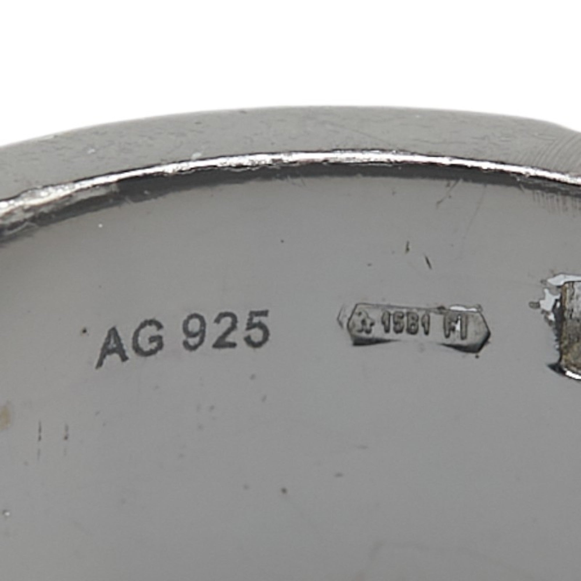 Gucci Branded G Ring #13 SV925 Silver Women's GUCCI