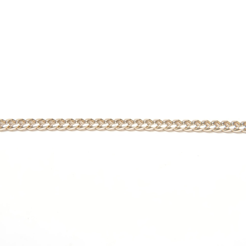 CHANEL C23B Coco Mark Heart Rhinestone Necklace Gold WS25122 — Like New