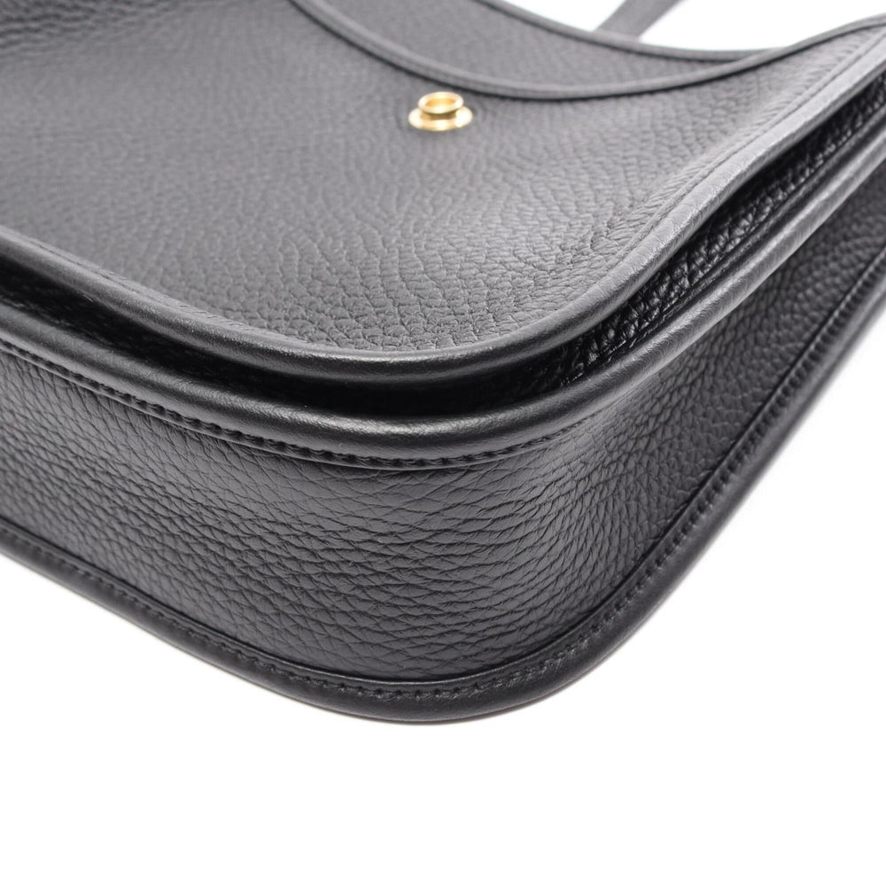 Hermes Evelyne 23 Shoulder Bag/Handbag, Taurillon Clemence Leather, Women's, Black — New - Store Return