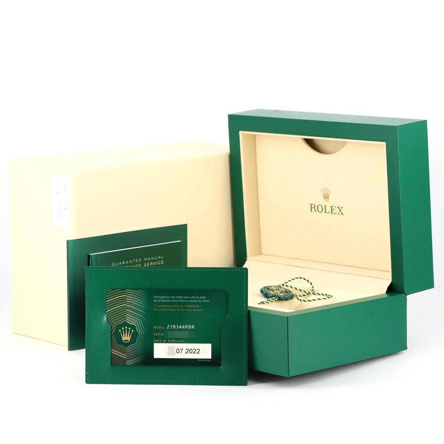 Rolex Datejust 278344RBR・3 SSxWG Automatic Watch, Random Number