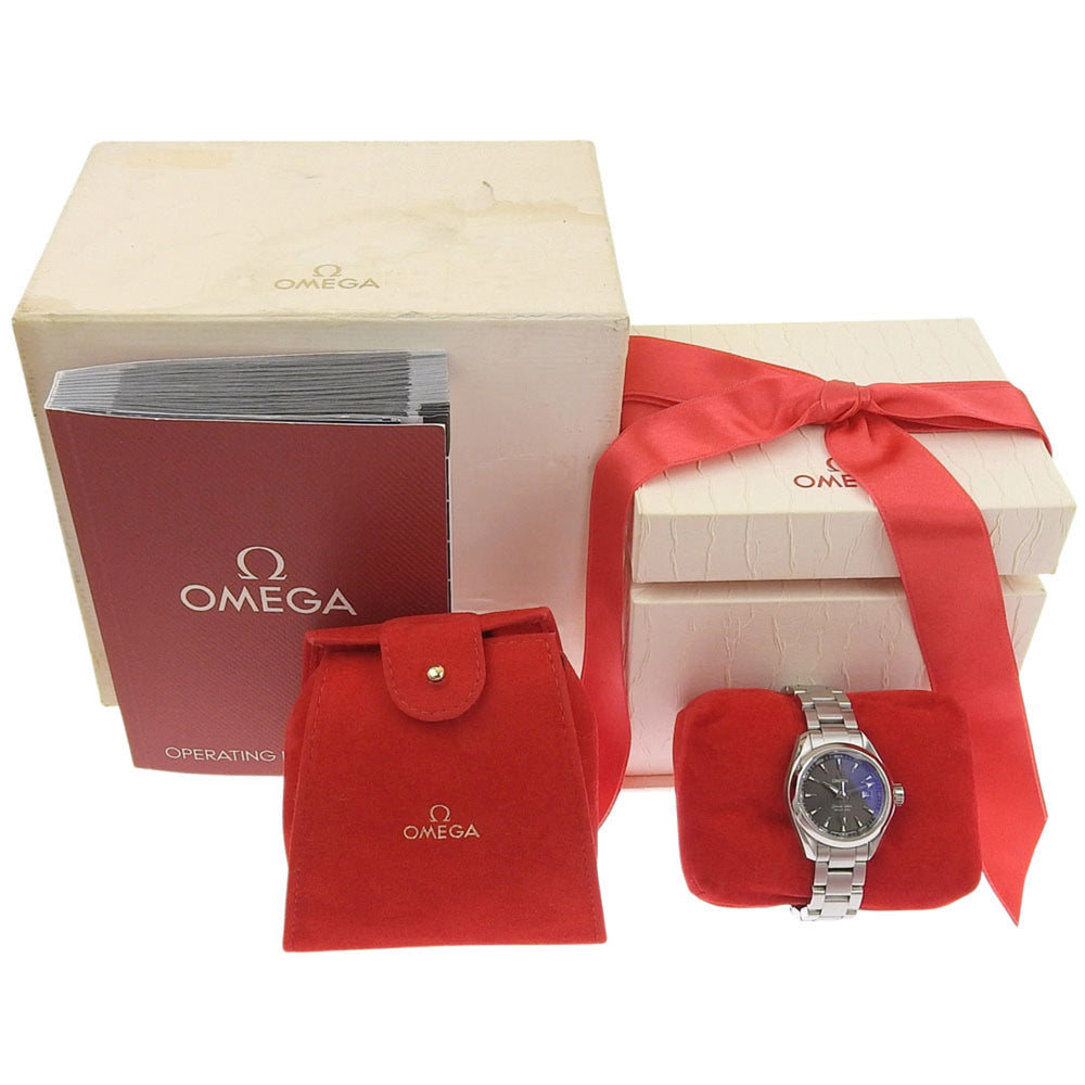 Like New Omega Seamaster Aqua Terra Date 150m Water Resistant 231 10 61 06 001 Gray Dial Stainless Steel Quartz 30mm — Like New