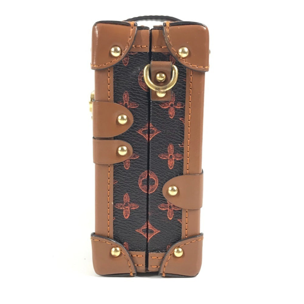 LOUIS VUITTON M44407 Monogram Catgram Petite Malle NM Clutch Bag, 2-Way Shoulder Canvas, Men's/Women's, Brown — Like New