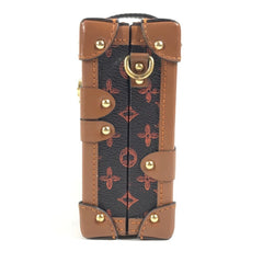 LOUIS VUITTON M44407 Monogram Catgram Petite Malle NM Clutch Bag, 2-Way Shoulder Canvas, Men's/Women's, Brown — Like New