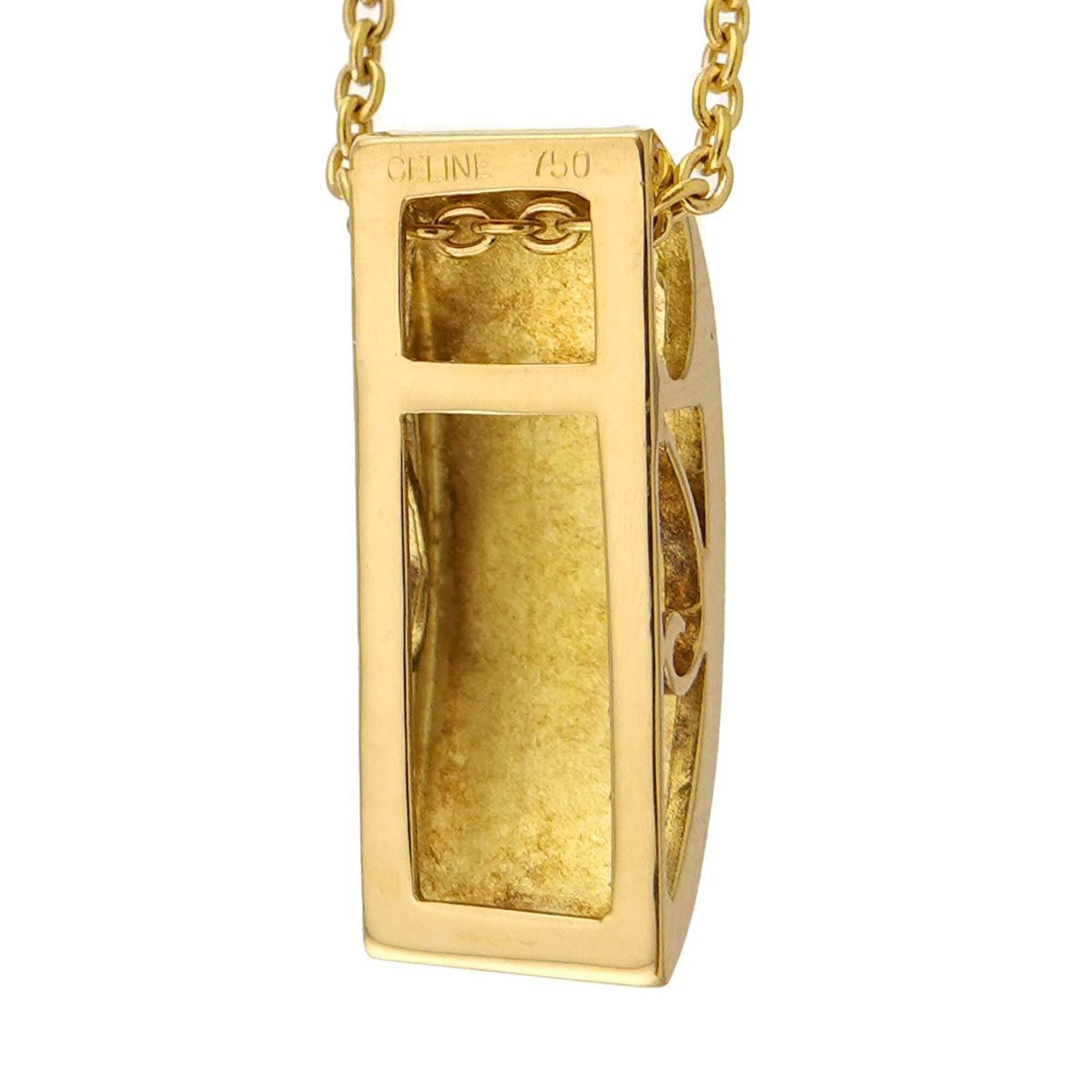 Celine necklace, 39cm, 18K yellow gold (750) — Like New