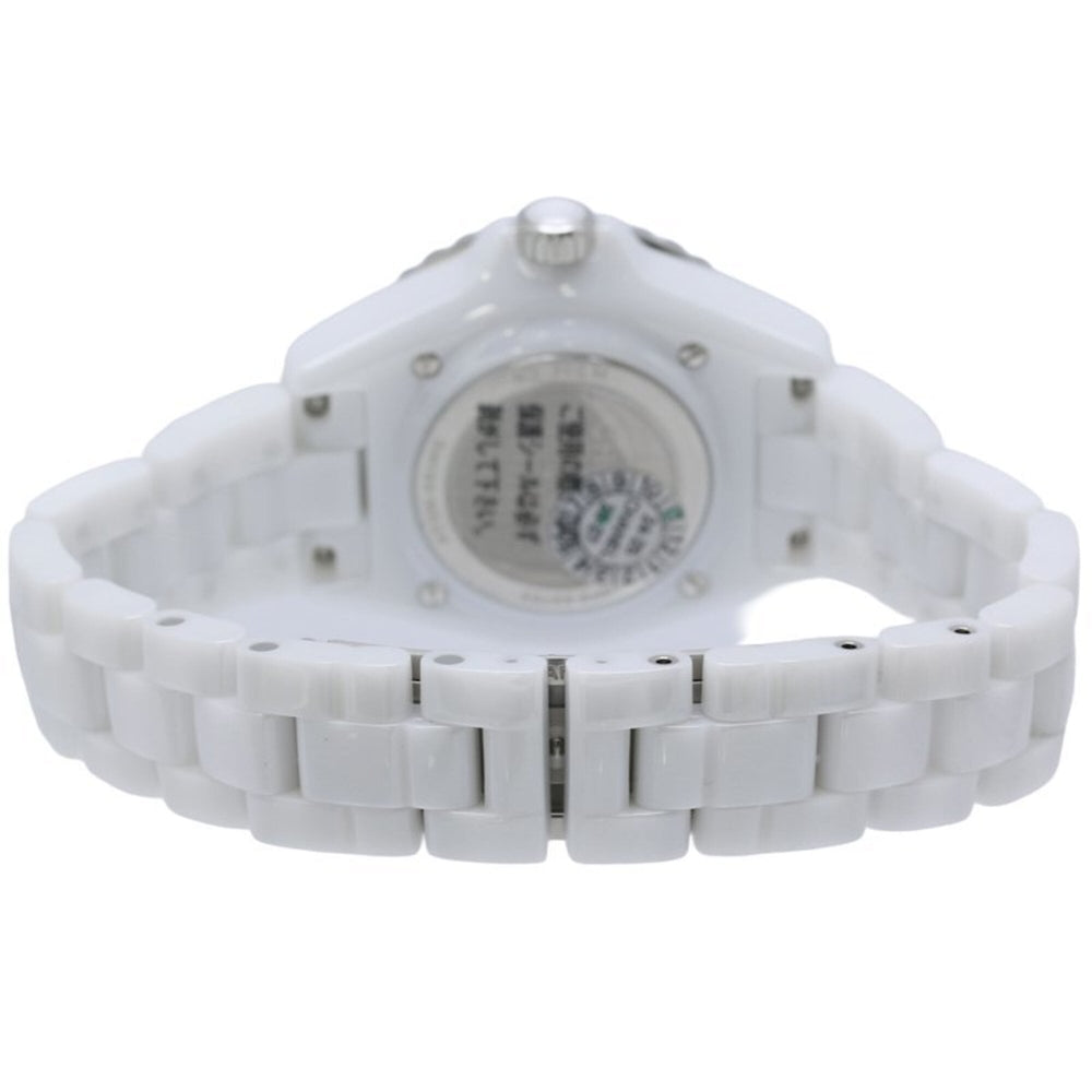 CHANEL J12 Cosmic Diamond H7990 Women's Watch, White Ceramic x Stainless Steel 40440 — New - Store Return