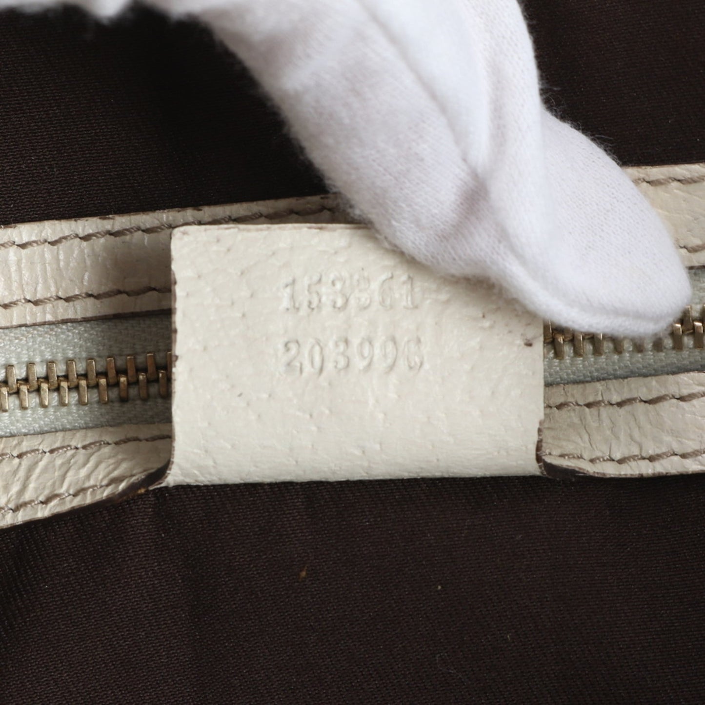 Gucci GG Canvas 153361 Leather Tote Bag Shoulder Handbag Women's