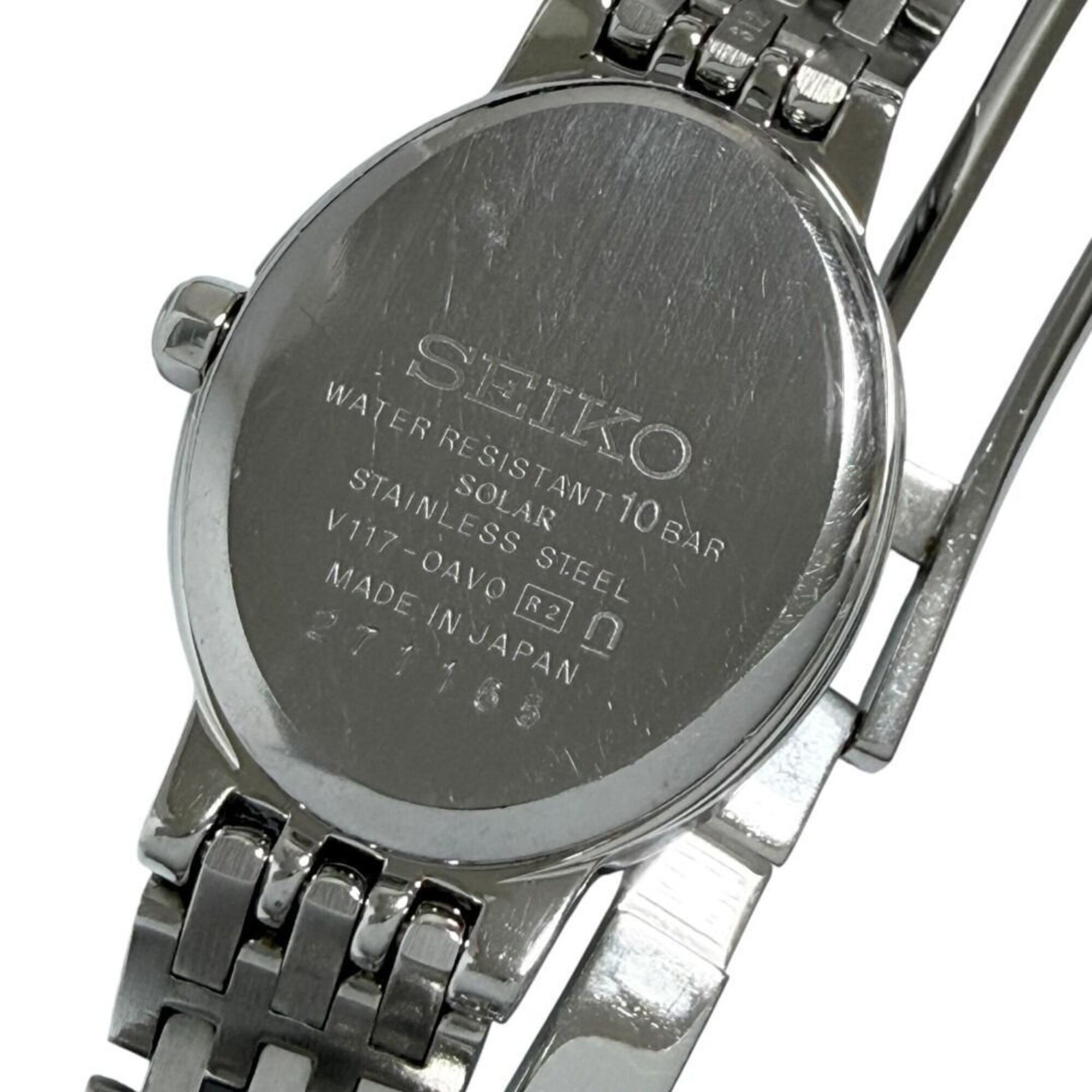 Seiko Dolce Exceline Ladies' Solar Watch with 10 Diamonds — Very Good