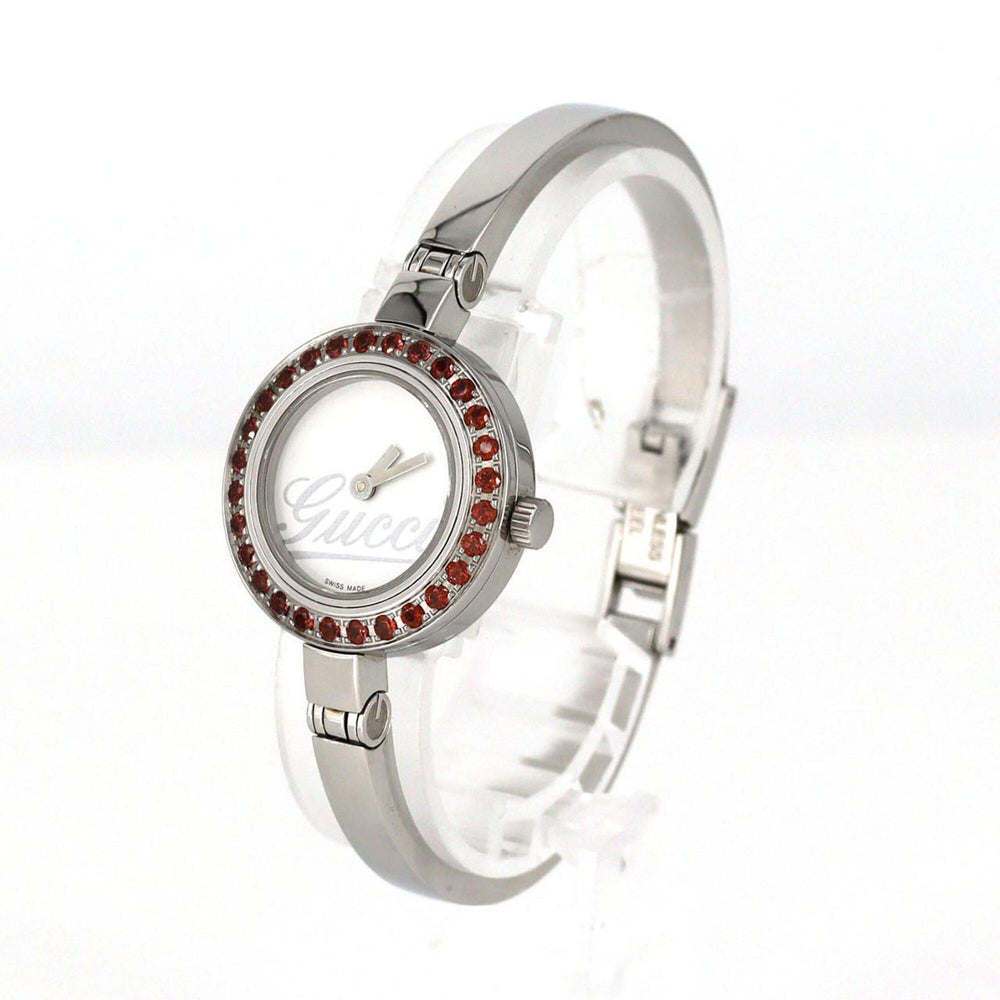 Gucci 105 Garnet YA105534 SS Quartz Watch — Good