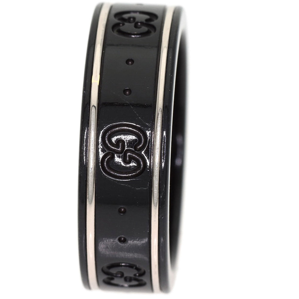Gucci Icon Corundum #19 Ring, 18K White Gold, Women's GUCCI — Like New