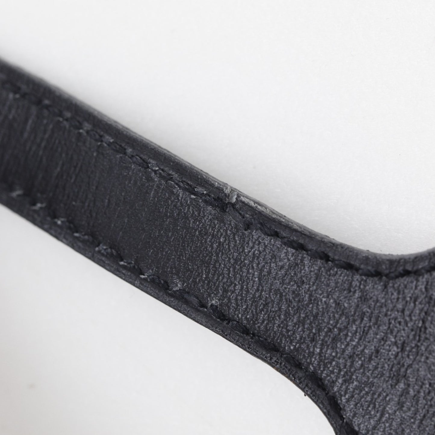 Hermes HERMES Bracelet Box calf x gold plating Black Approx. 9.0g Unisex