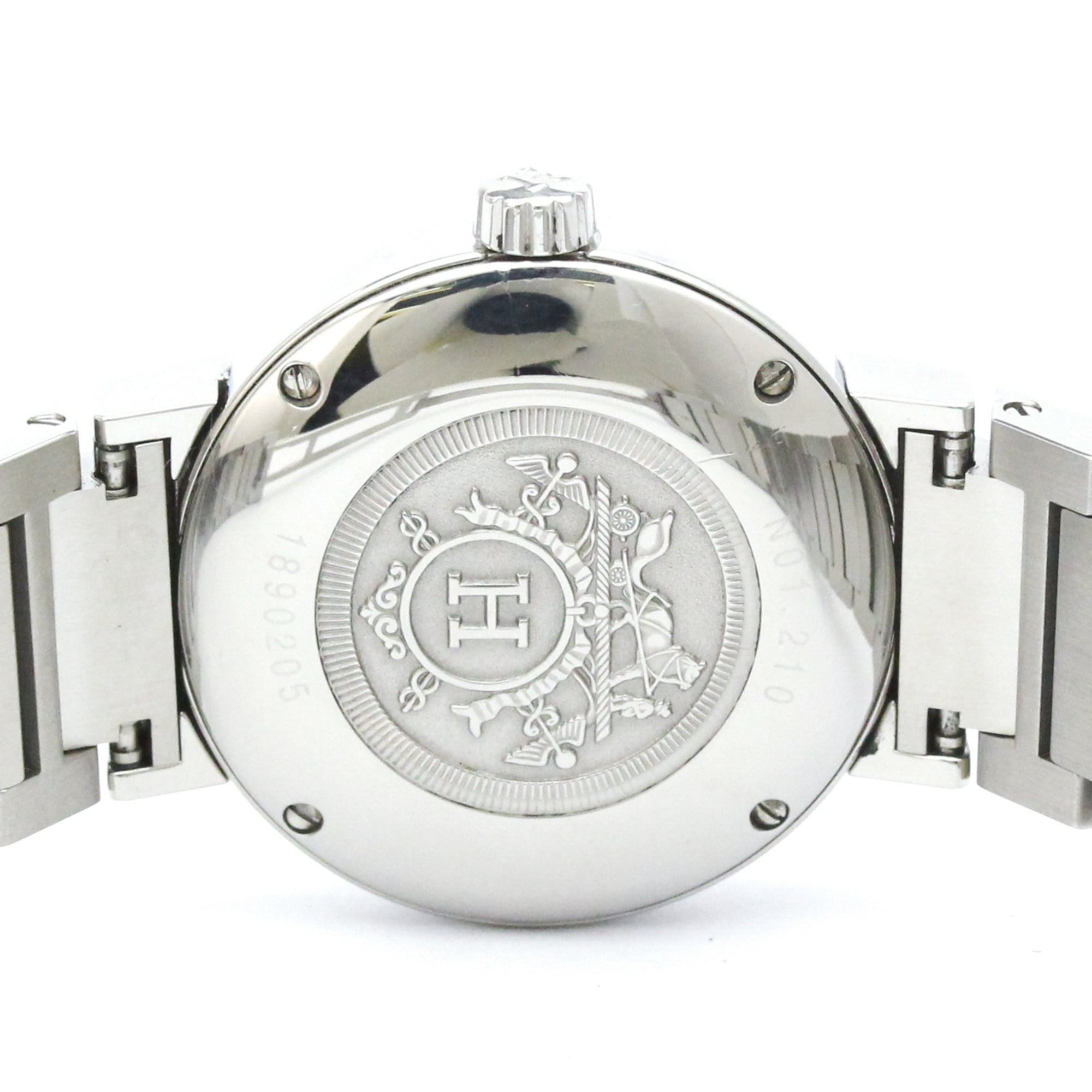 HERMES Nomade Steel Auto Quartz Ladies Watch NO1.210 Polished — Very Good