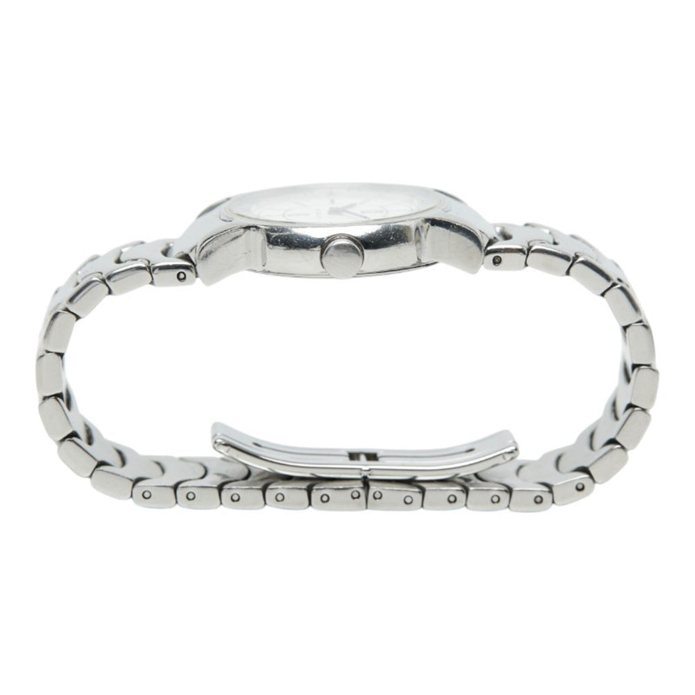 Bulgari Solotempo ST29S Quartz Watch, White Dial, Stainless Steel, Women's, BVLGARI — Good