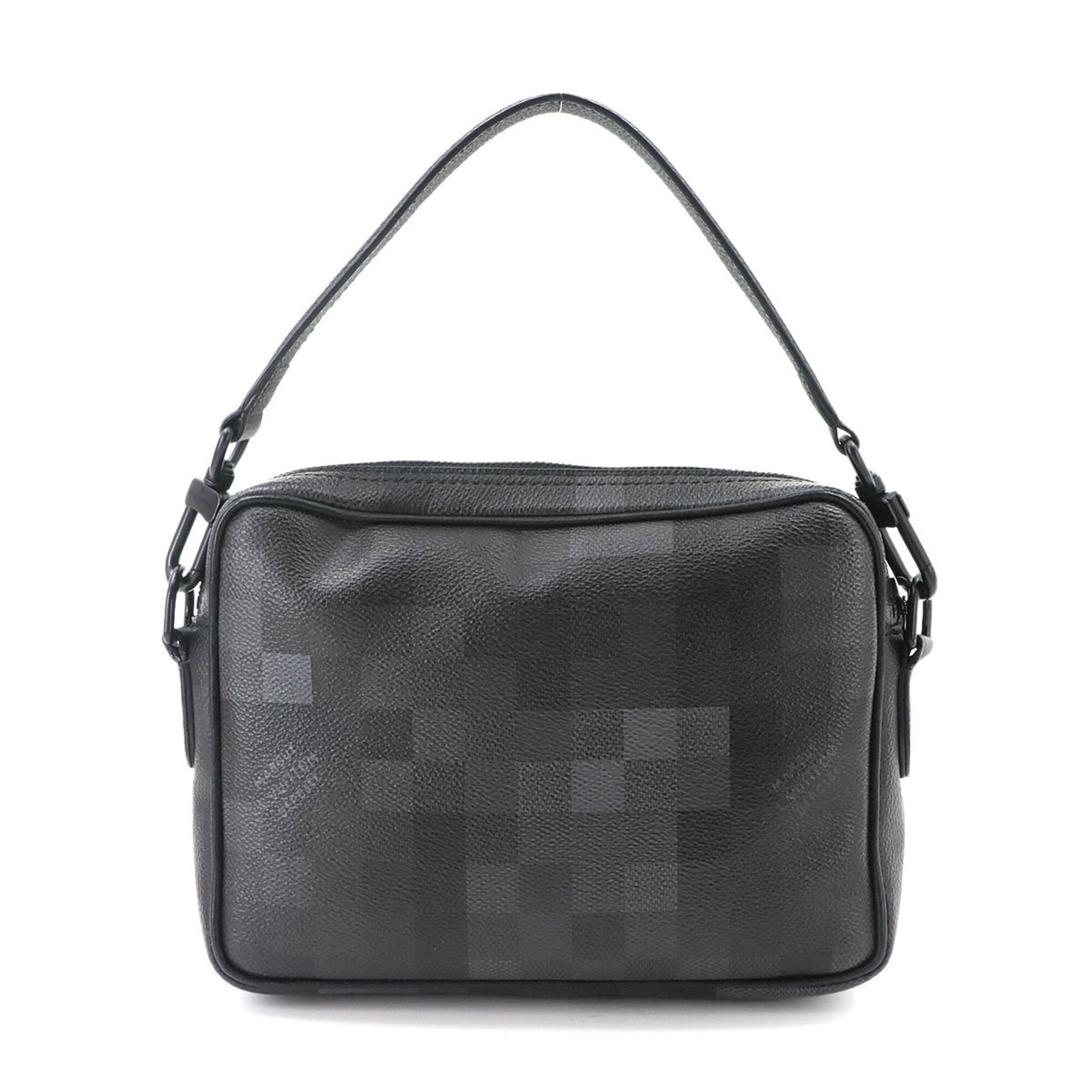 Louis Vuitton Damouflage Black Nile Handbag 2-way Shoulder Bag N14988 Nil Messenger — Like New