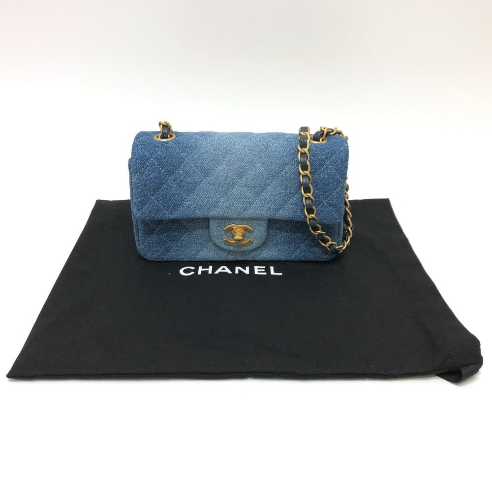 CHANEL Chanel Matelasse Gradient Shoulder Bag Denim Women's Blue — New - Store Return