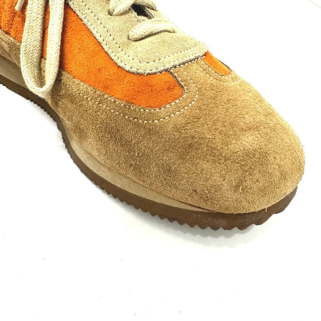 HERMES Hermes Quick Sneakers Suede Men's Orange