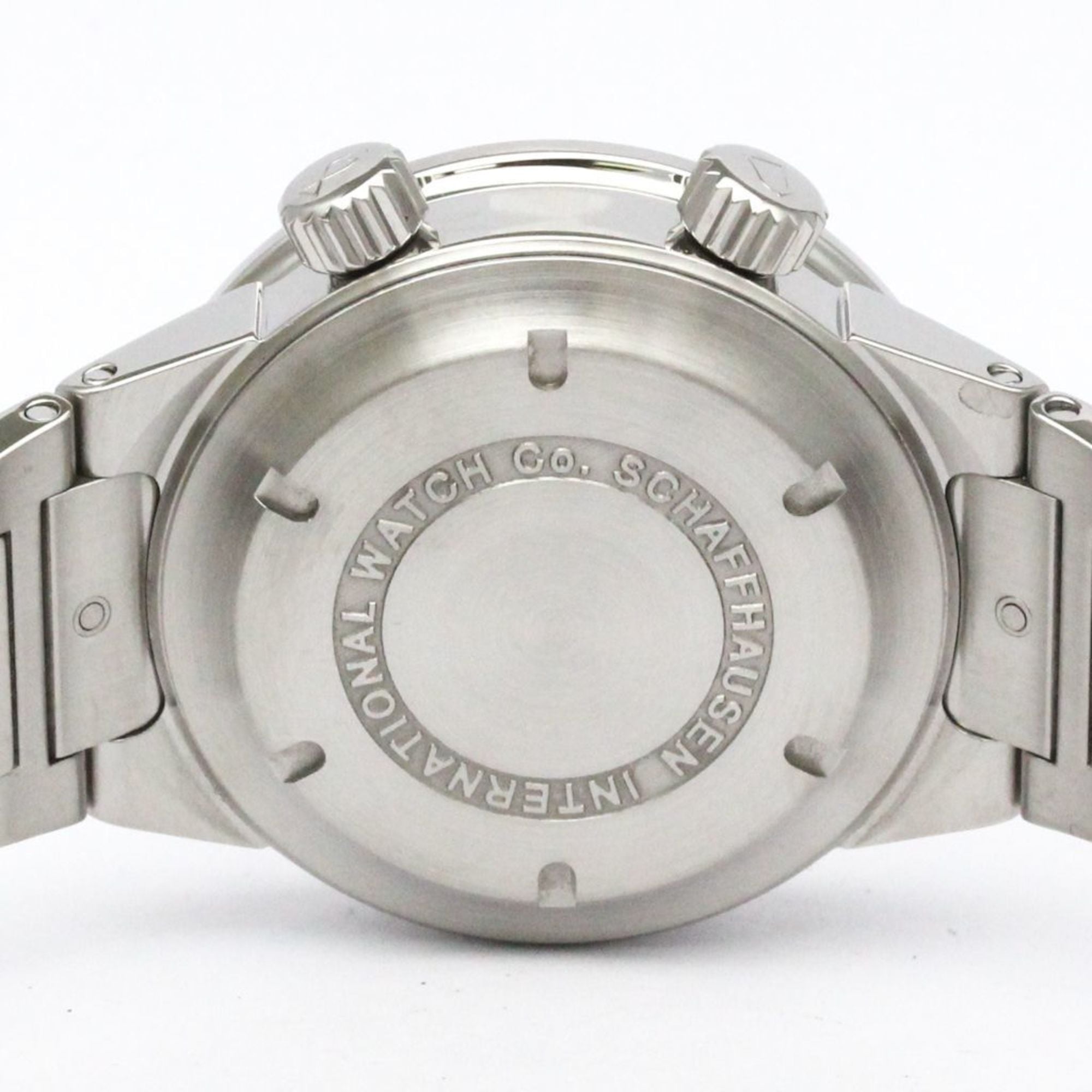 IWC GST Stainless Steel Automatic Mens Watch IW353702 Polished — Very Good