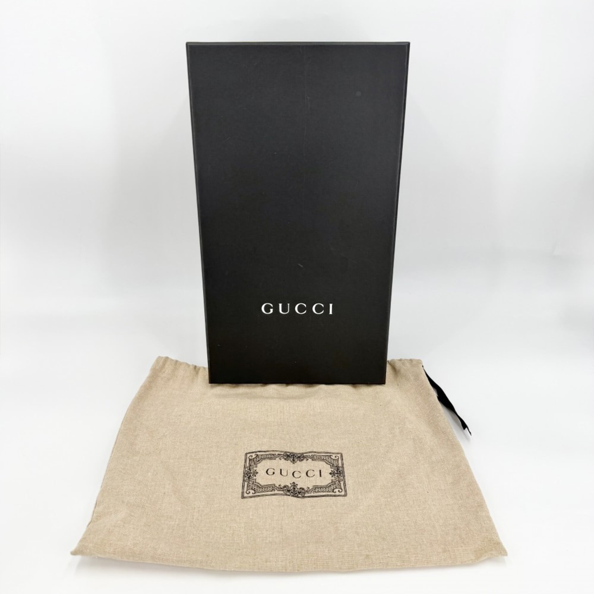 Gucci waist bag for men, pouch, body bag, GUCCI 449174 GG canvas leather brown with silver hardware — Like New