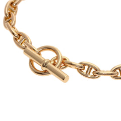 Hermes Chaine d'Ancre TPM 26-link bracelet, 18K pink gold, women's — Like New