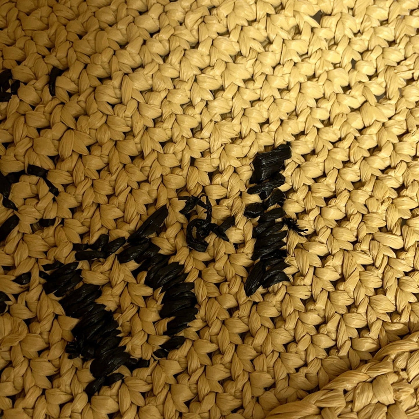 Prada Crochet Raffia Tote Bag 1BG392 PRADA