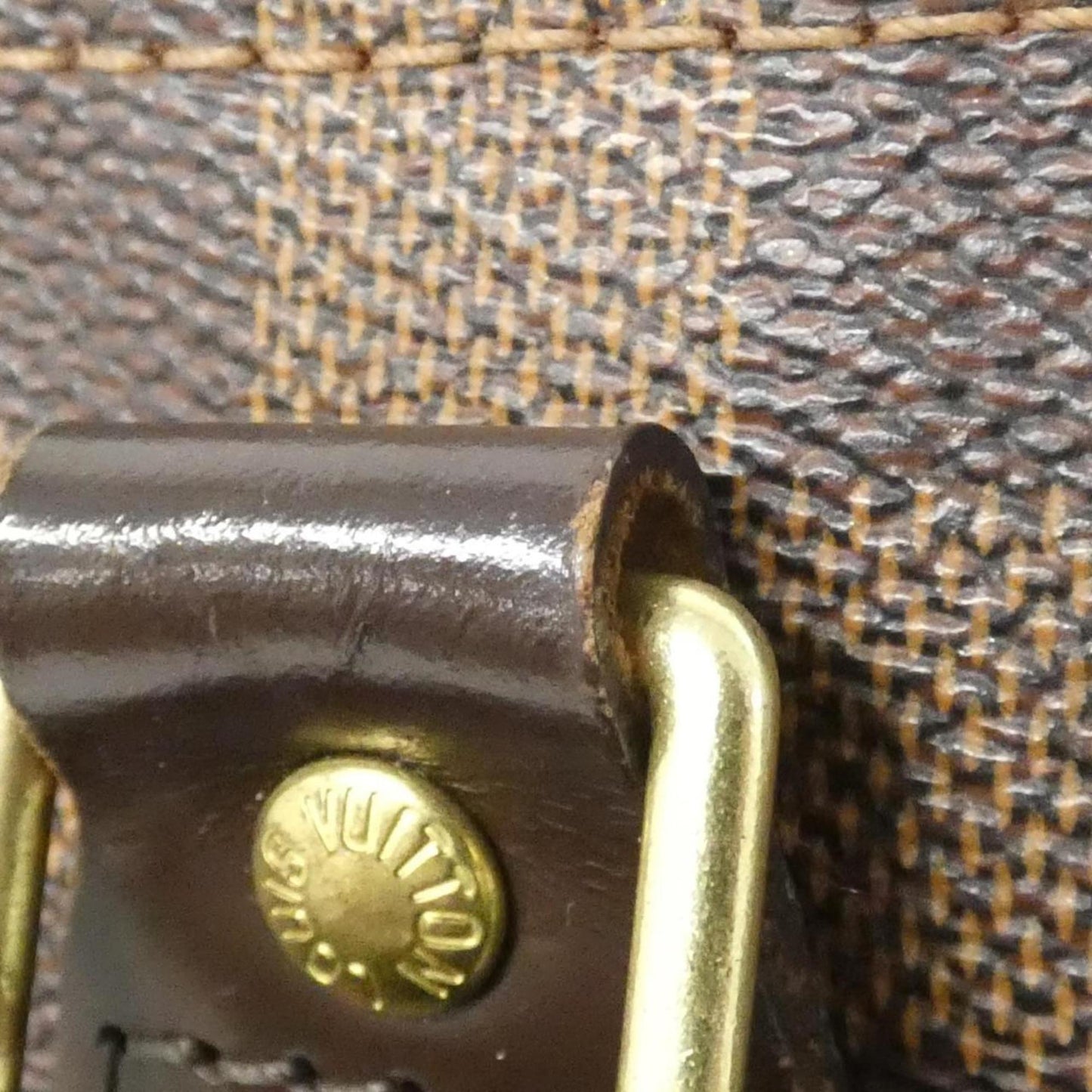 Louis Vuitton Damier Speedy Bandouliere 25cm N41181 Boston Bag