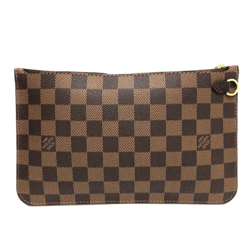 LOUIS VUITTON Louis Vuitton N40599 Neverfull MM Tote Bag Damier Canvas Women's Ebene Brown — New - Store Return