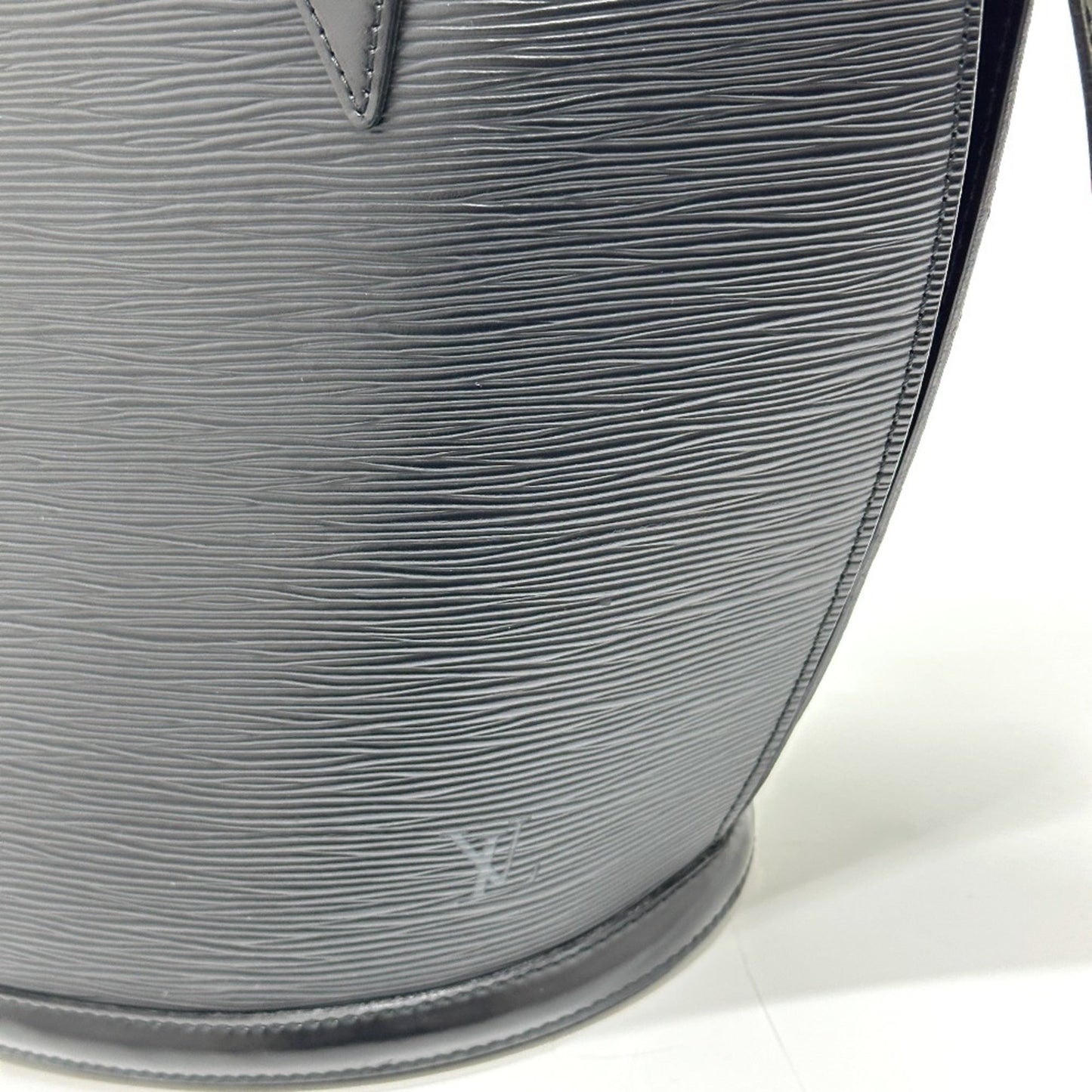 LOUIS VUITTON M52262 Saint-Jacques Shopping Shoulder Tote Bag, Epi Leather, Women's, Noir, Black