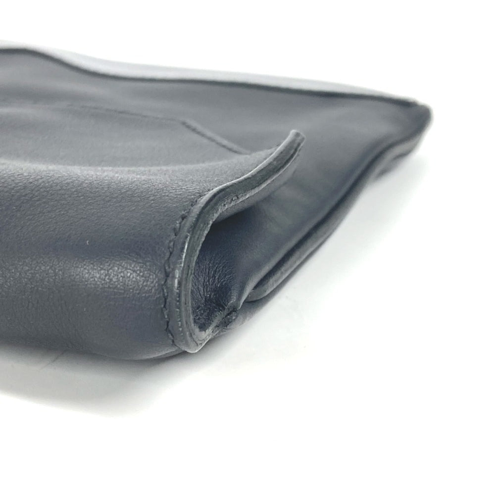 HERMES City Slide Pouch Clutch Bag for Men, Navy ME-240905-6 — Like New