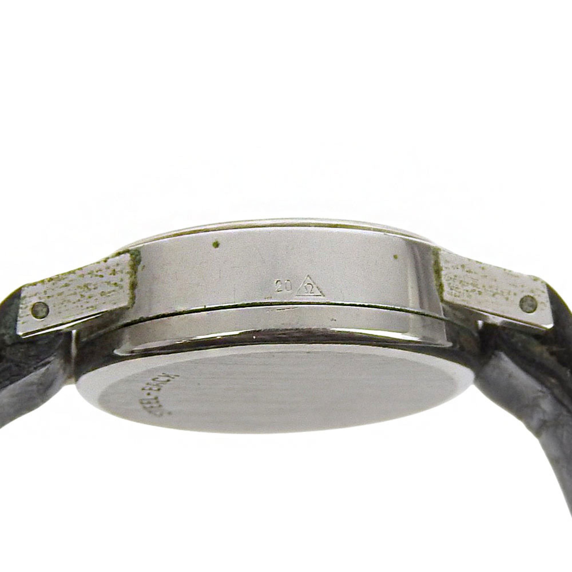 OMEGA Geneva Women's Watch, Caliber 485, Stainless Steel, Manual Winding, Analog Display, Silver Dial — Good