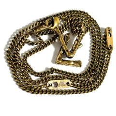 LOUIS VUITTON Men's Pendant Necklace LV Twig — Like New