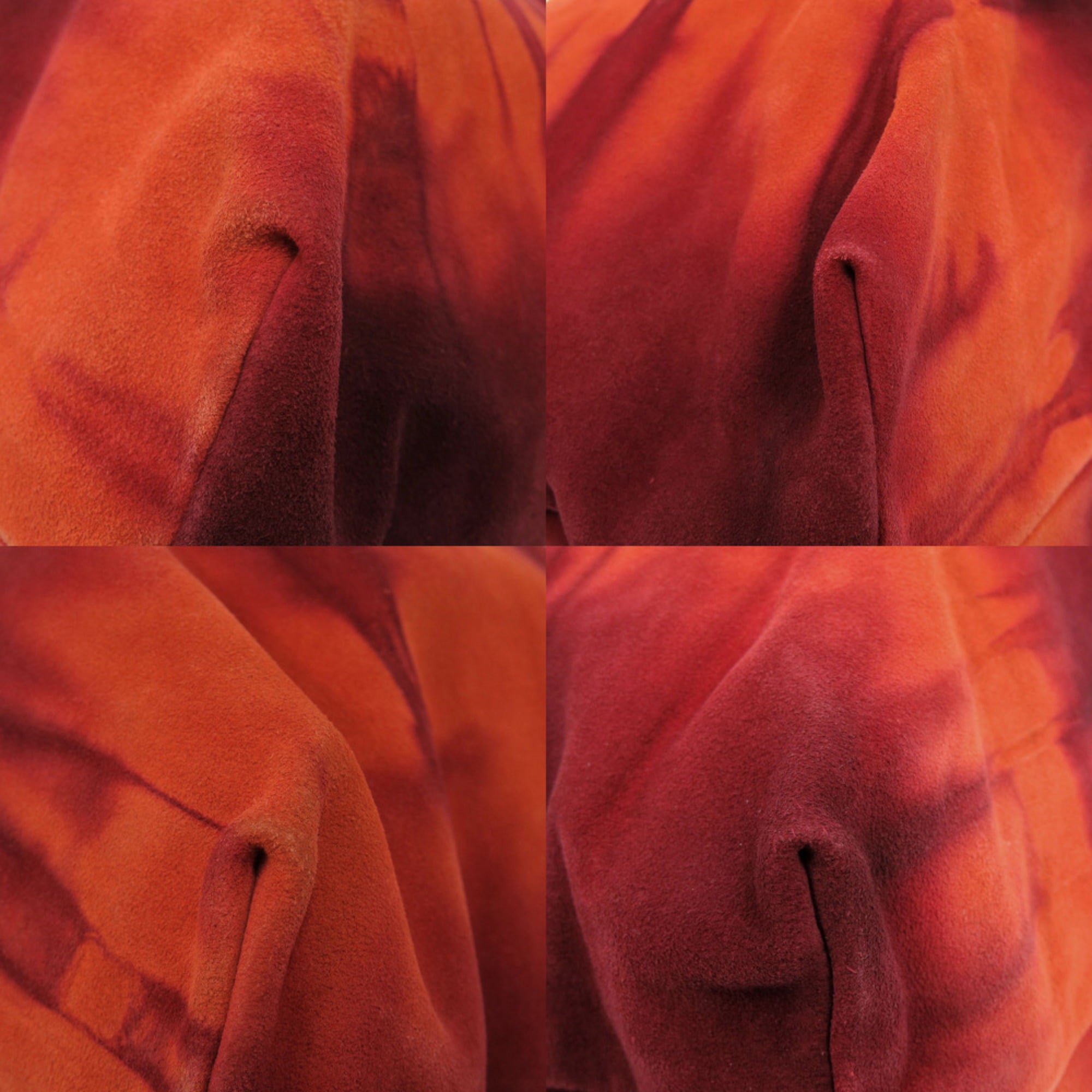 Excellent condition Salvatore Ferragamo GG-21A545 nubuck leather red tote bag, red, item number 0834