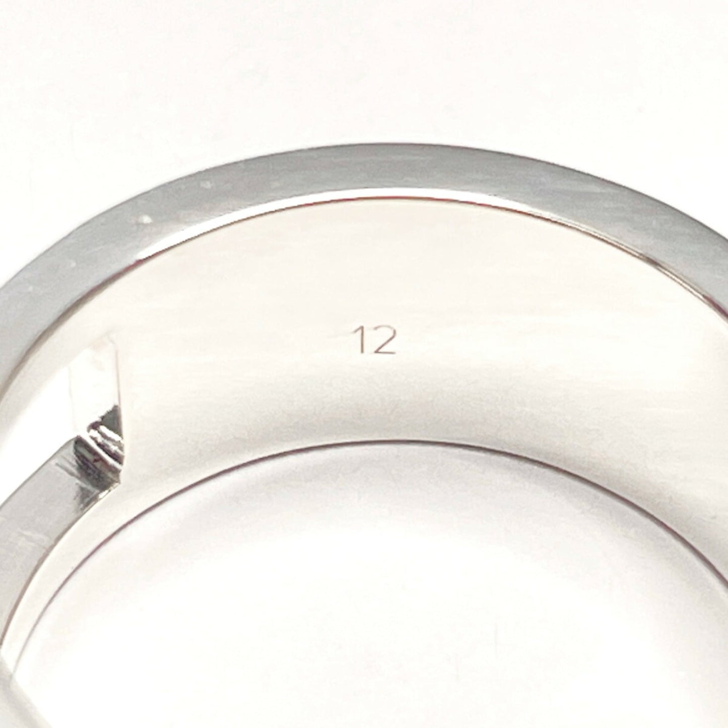 Gucci Branded Cutout G Ring Silver 925 GUCCI Women's