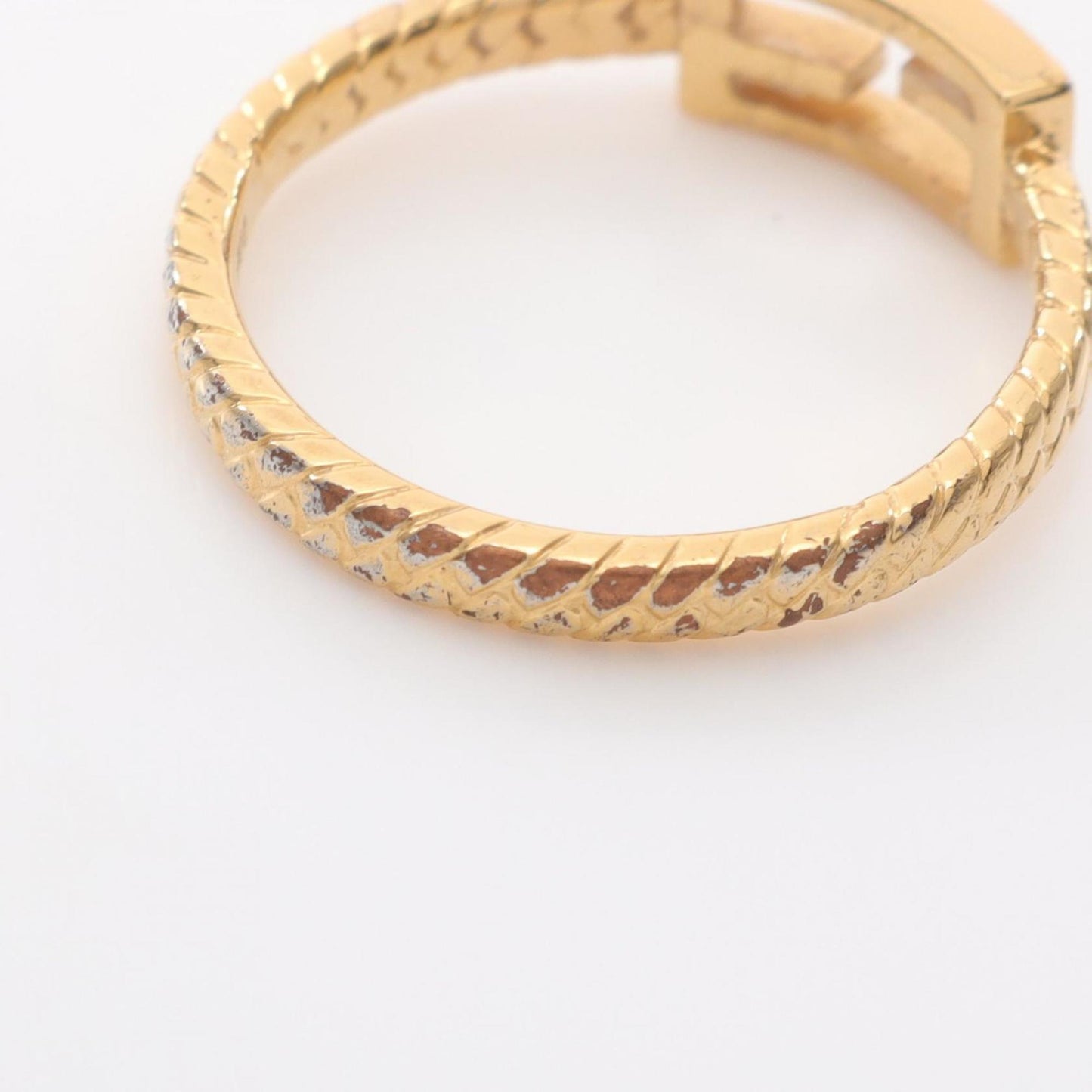 Fendi Bucket Ring, Gold-Plated, Women's, GP (Gold-Plated)