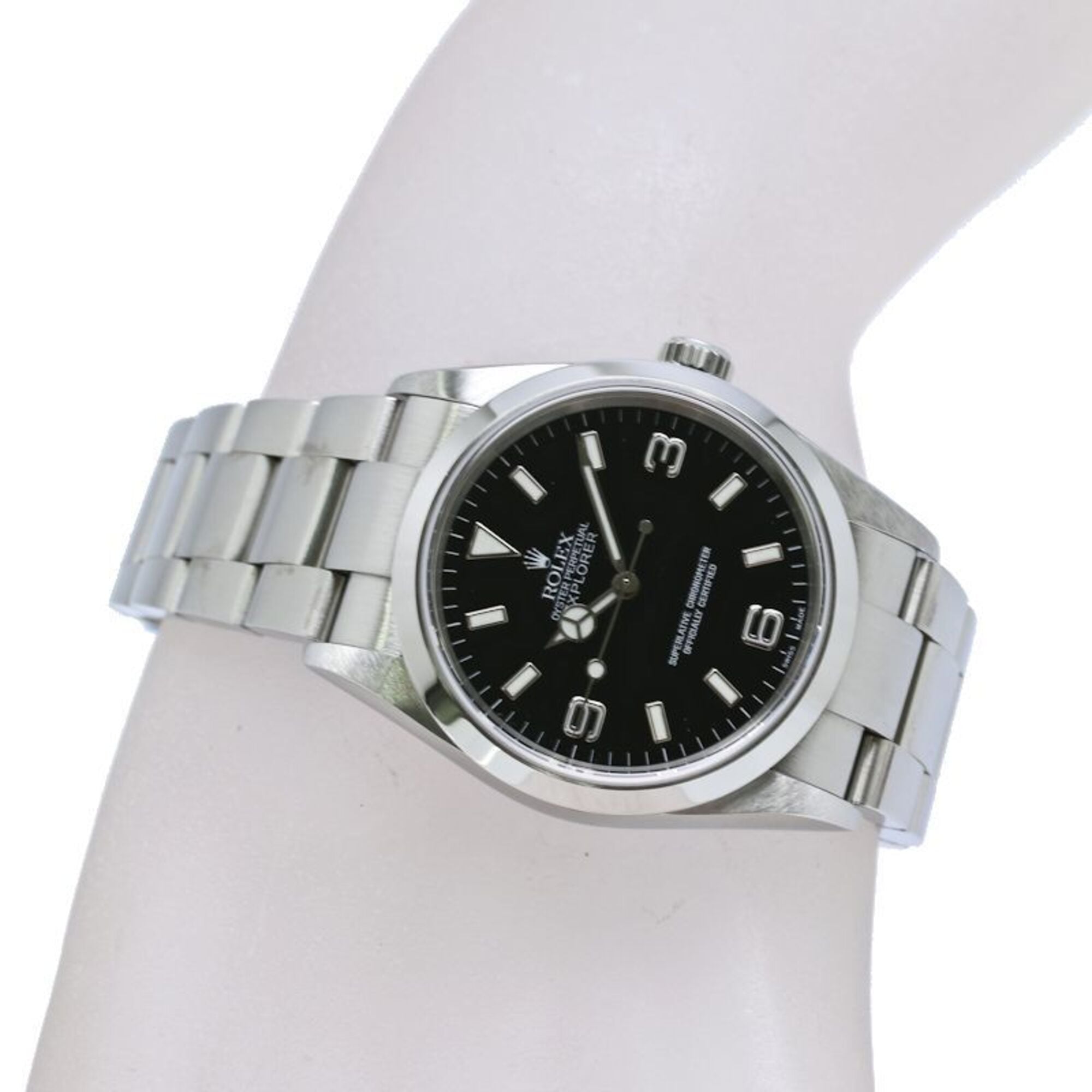 ROLEX Explorer 1 114270 Men's Watch, Stainless Steel, 40459 — Like New