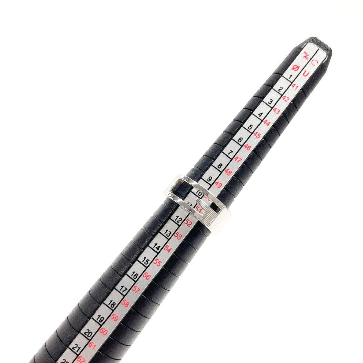 Gucci Branded Cutout G Ring Silver 925 GUCCI Women's