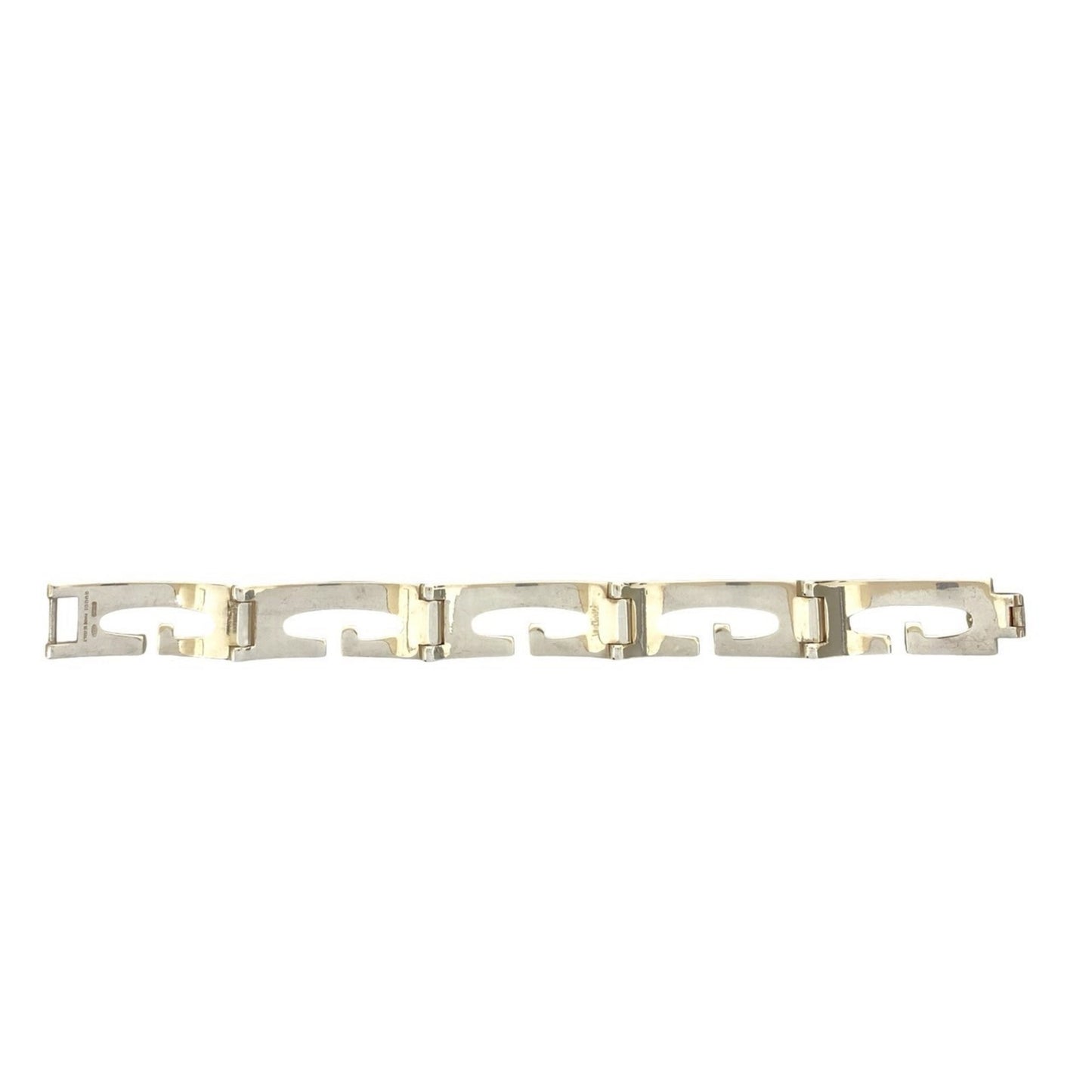 GUCCI G Logo Cutout Bracelet, 925 Sterling Silver, Women's, 65650