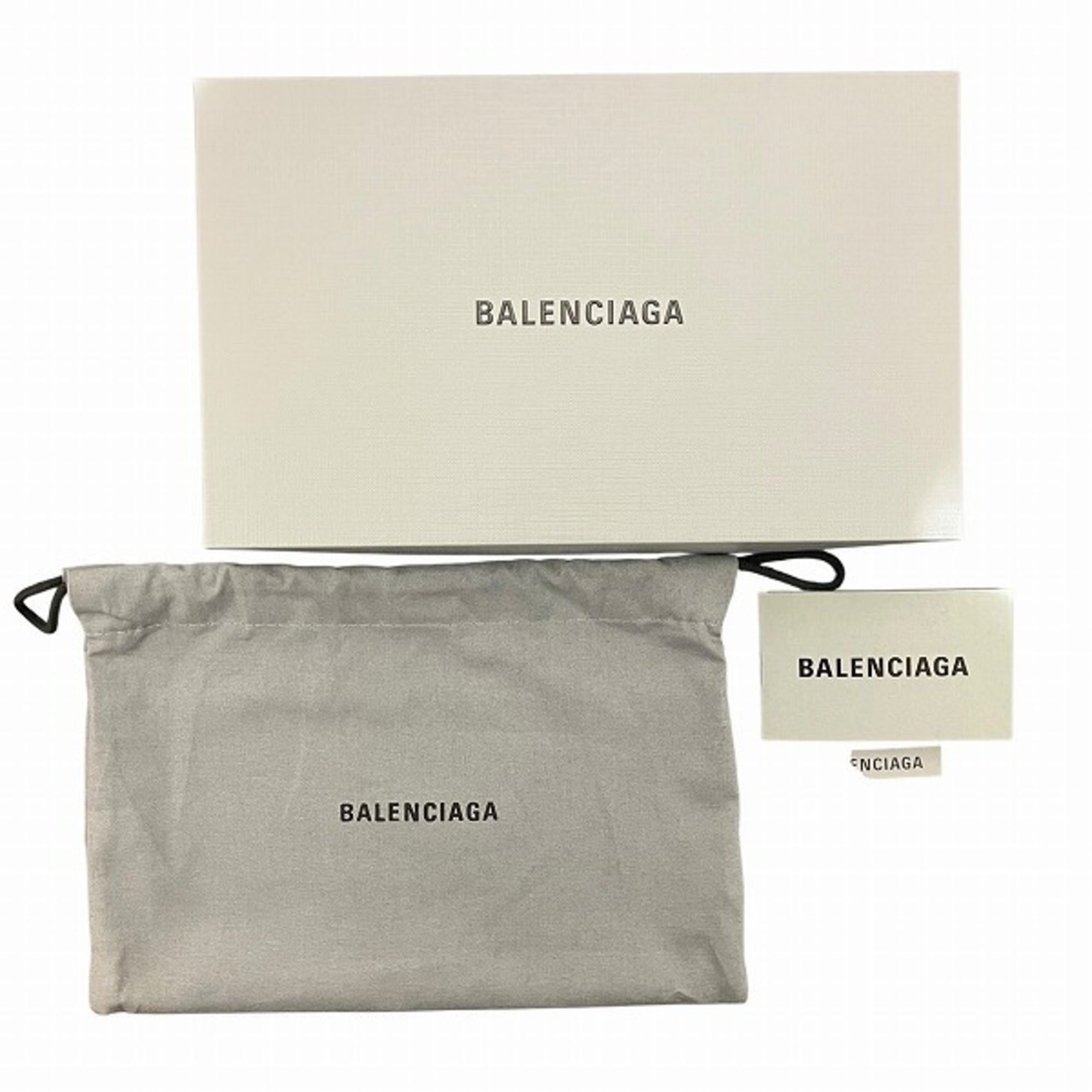Balenciaga 717787 Leather Long Wallet for Men