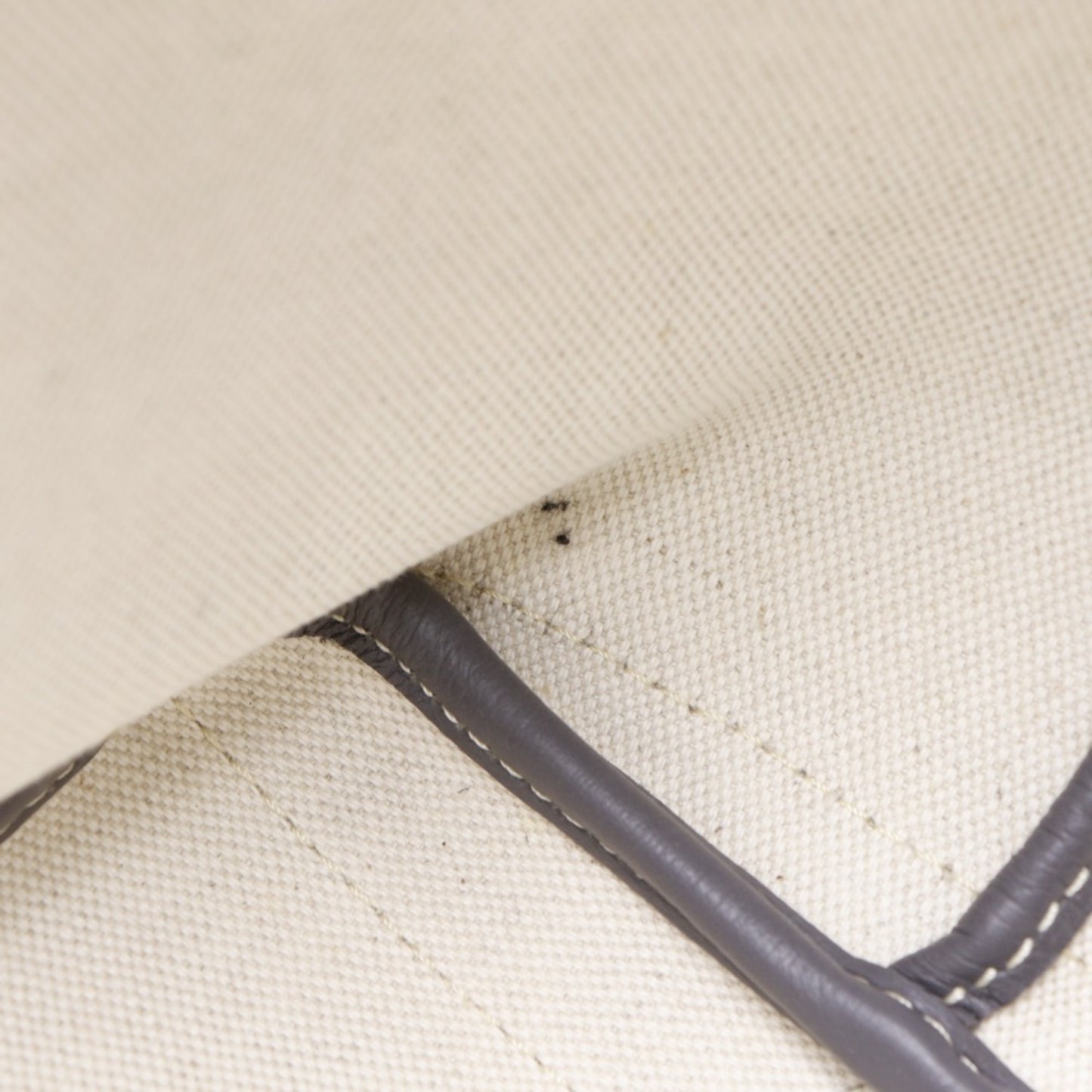 Goyard Artois PM Tote Bag, PVC and Calfskin, Gris Gray, A4 Size, Unisex