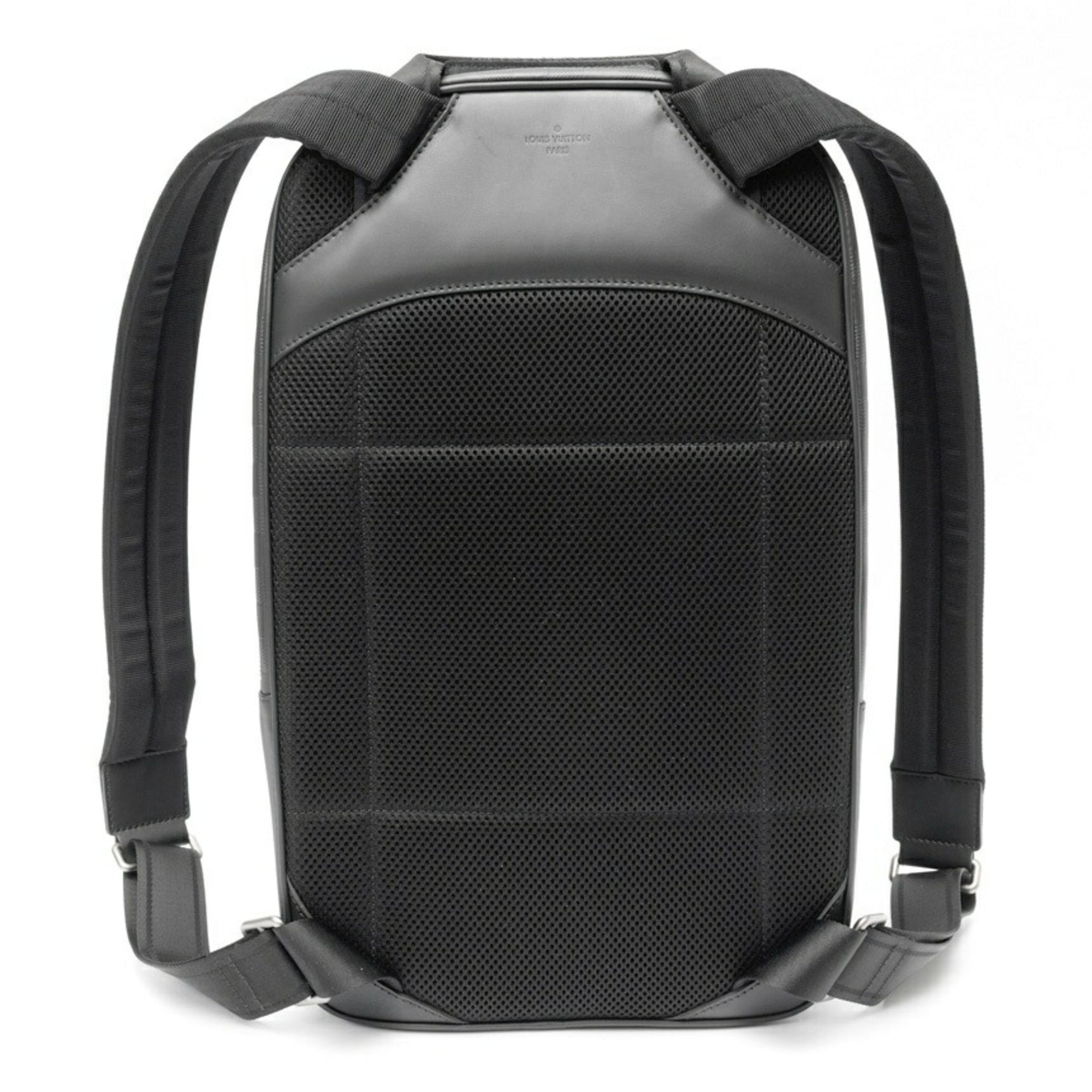 Louis Vuitton Michael Backpack N41330, Damier Infini Leather, Black — Like New
