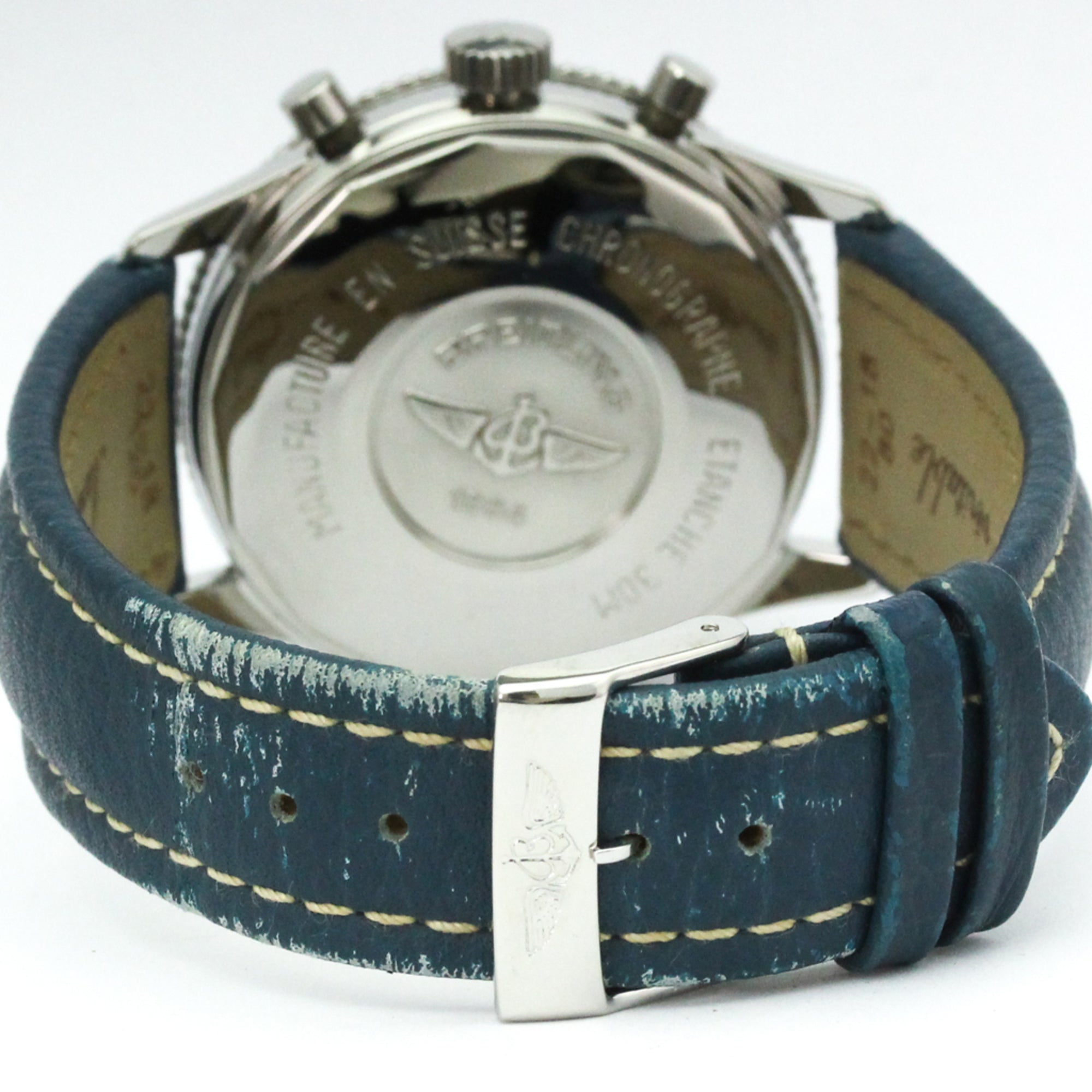 BREITLING Navitimer Aviastar Steel Automatic Mens Watch A13023 Polished — Very Good