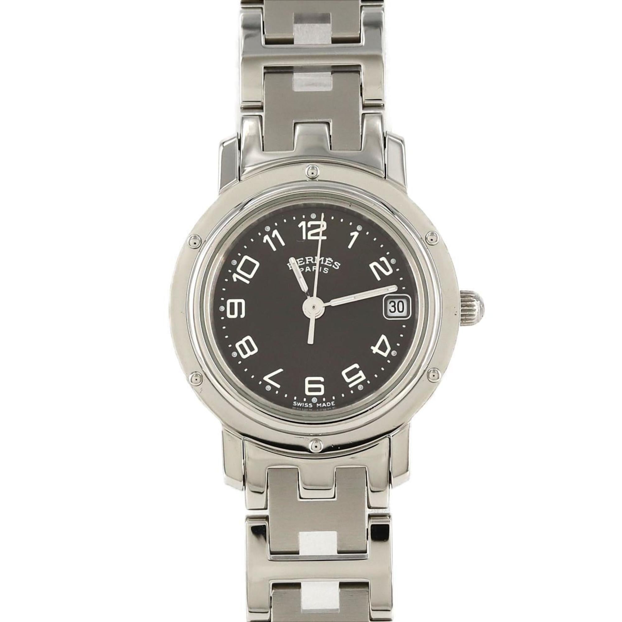 Hermès Clipper CL4.210 Stainless Steel Quartz Watch — Very Good