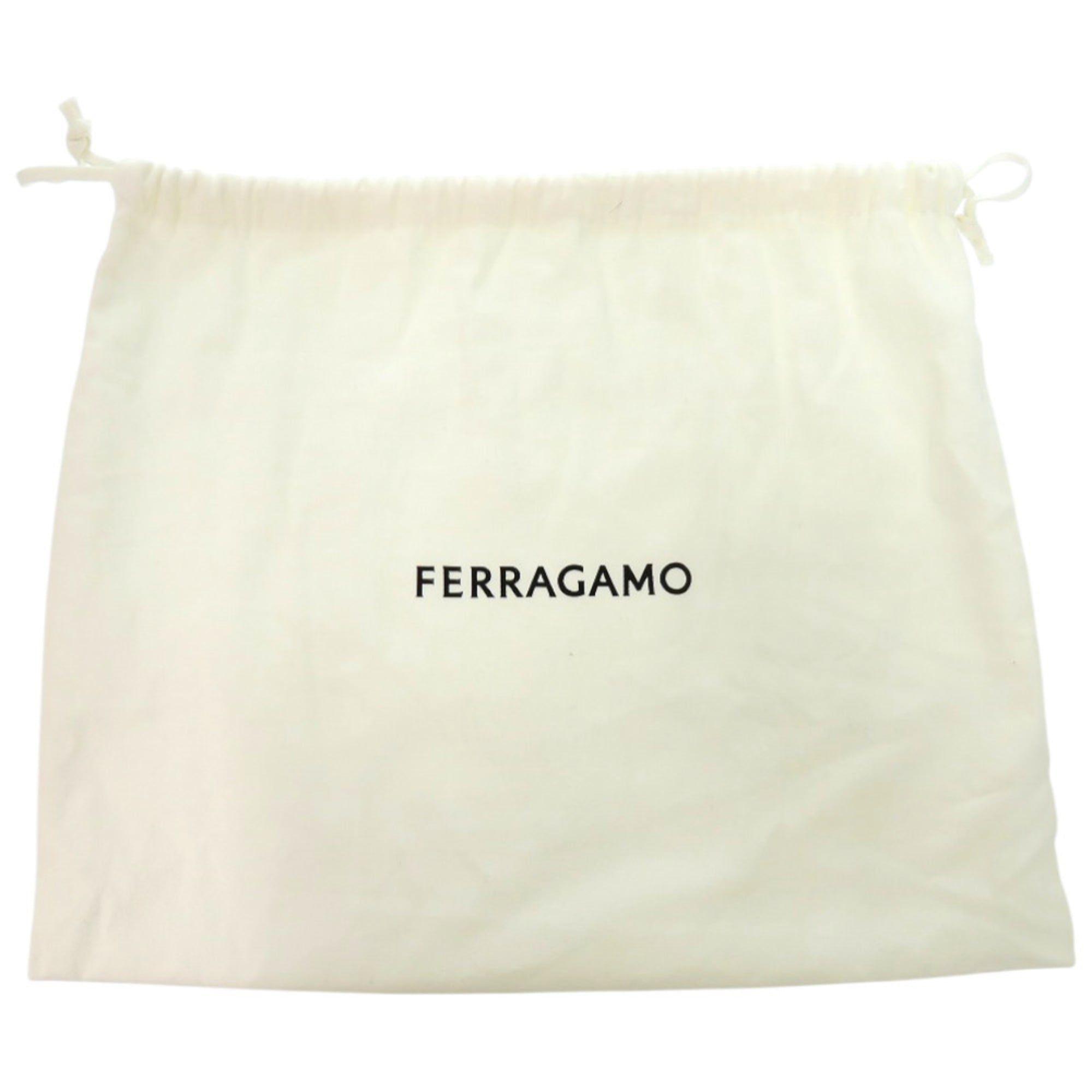 Salvatore Ferragamo Gancini EE 21 8372 Leather Shoulder Bag in Pink Beige with Gold Hardware (Product Code: 0927)