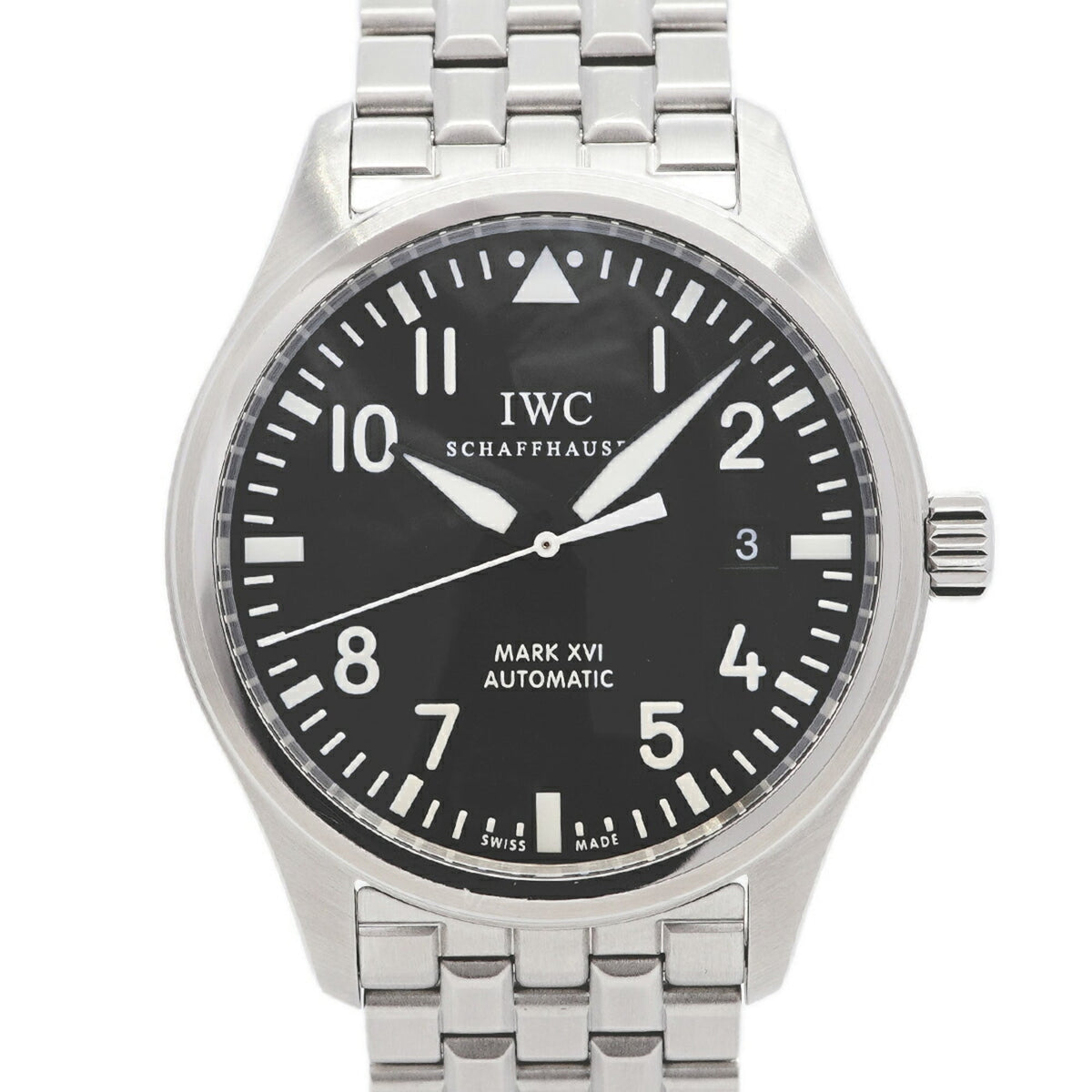 IWC Schaffhausen Pilot's Watch 16 IW325504 Black Dial Men's — Good