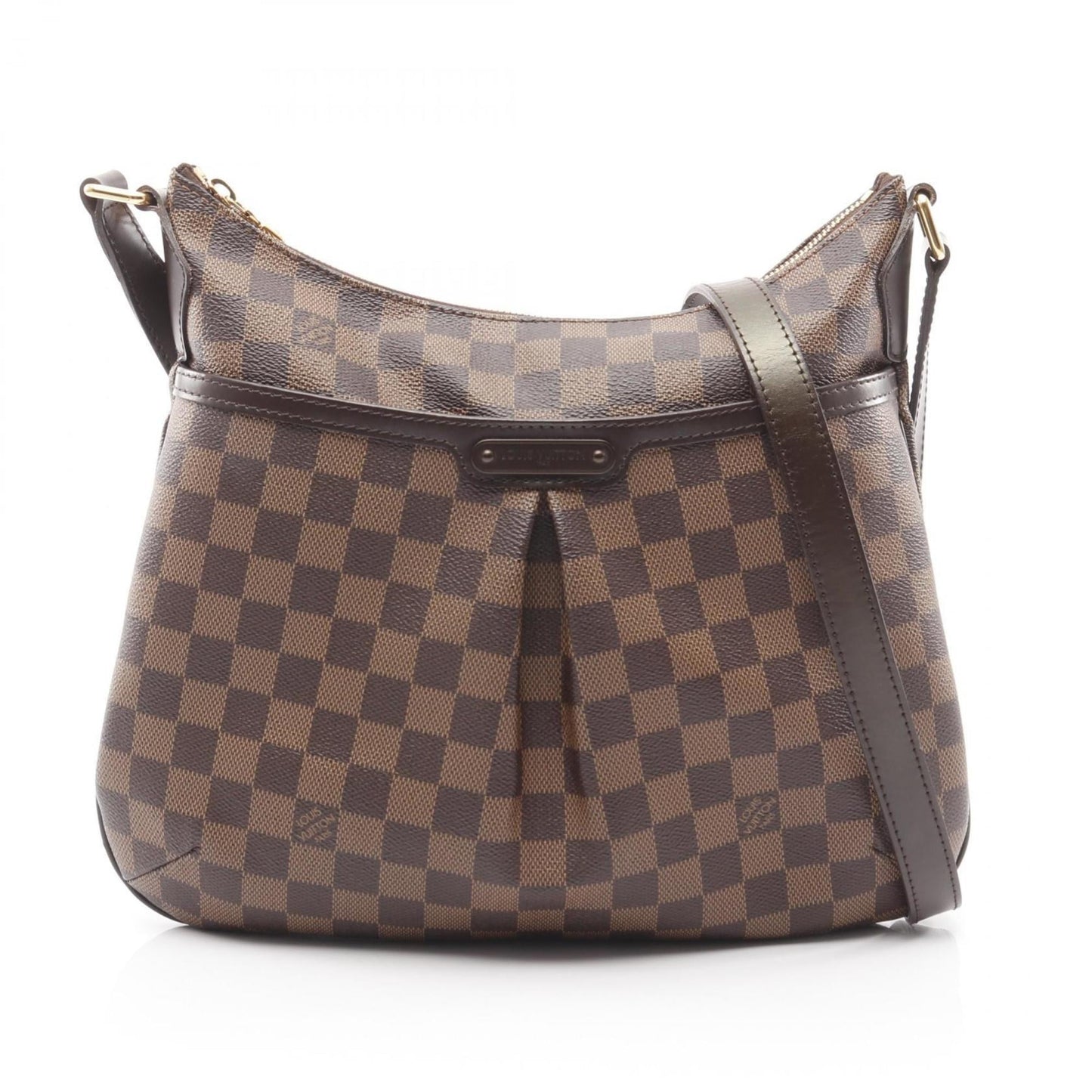 Louis Vuitton Bloomsbury PM Damier Ebene Shoulder Bag, Coated Canvas and Leather, Women's, Brown, N42251