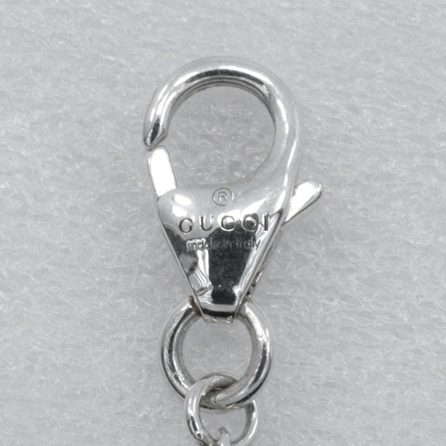 Gucci Double G Bracelet, 925 Sterling Silver with Mother-of-Pearl, Approx. 6.3g, Women's