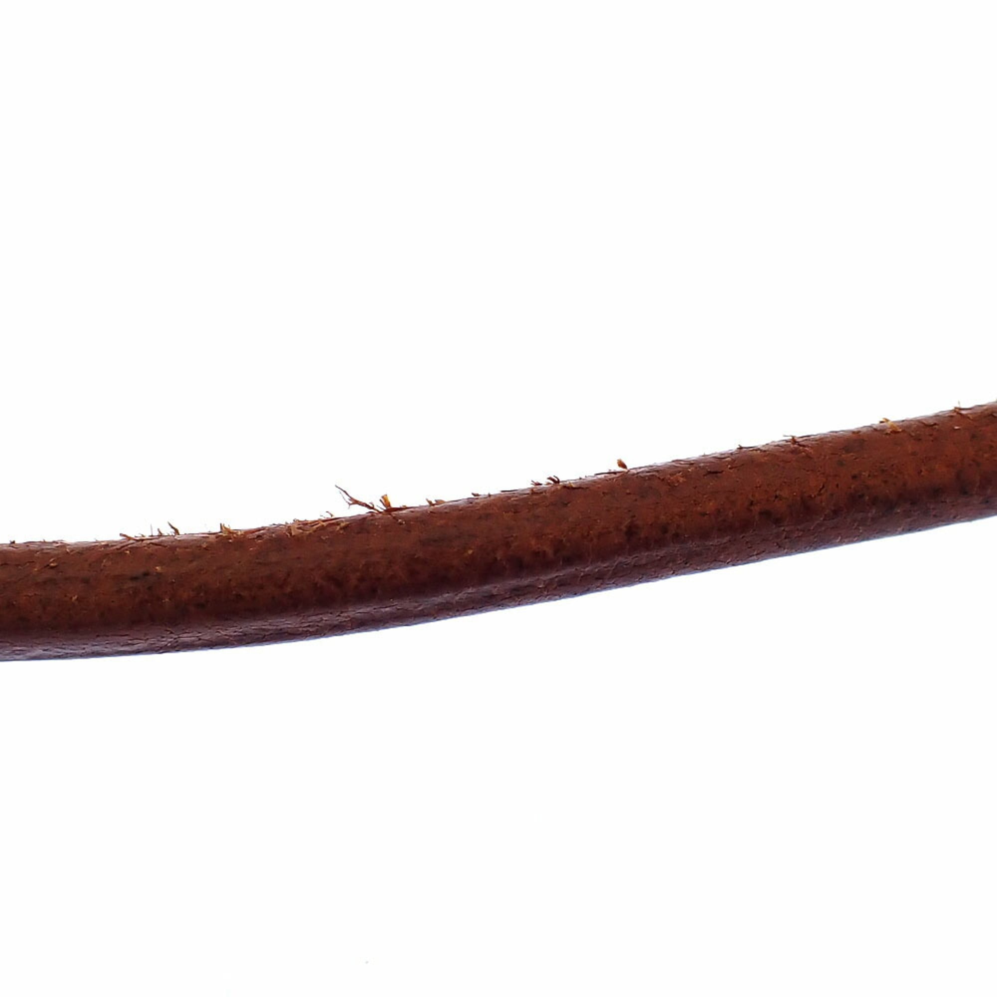 Hermes Hermès Jumbo Bracelet for Women, GP Leather, Brown, Double-Strand Choker