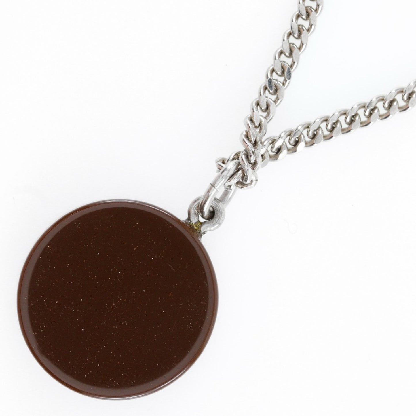 CHANEL COCO Mark Necklace x Plastic 1999 99P Approx. 9.4g Women's