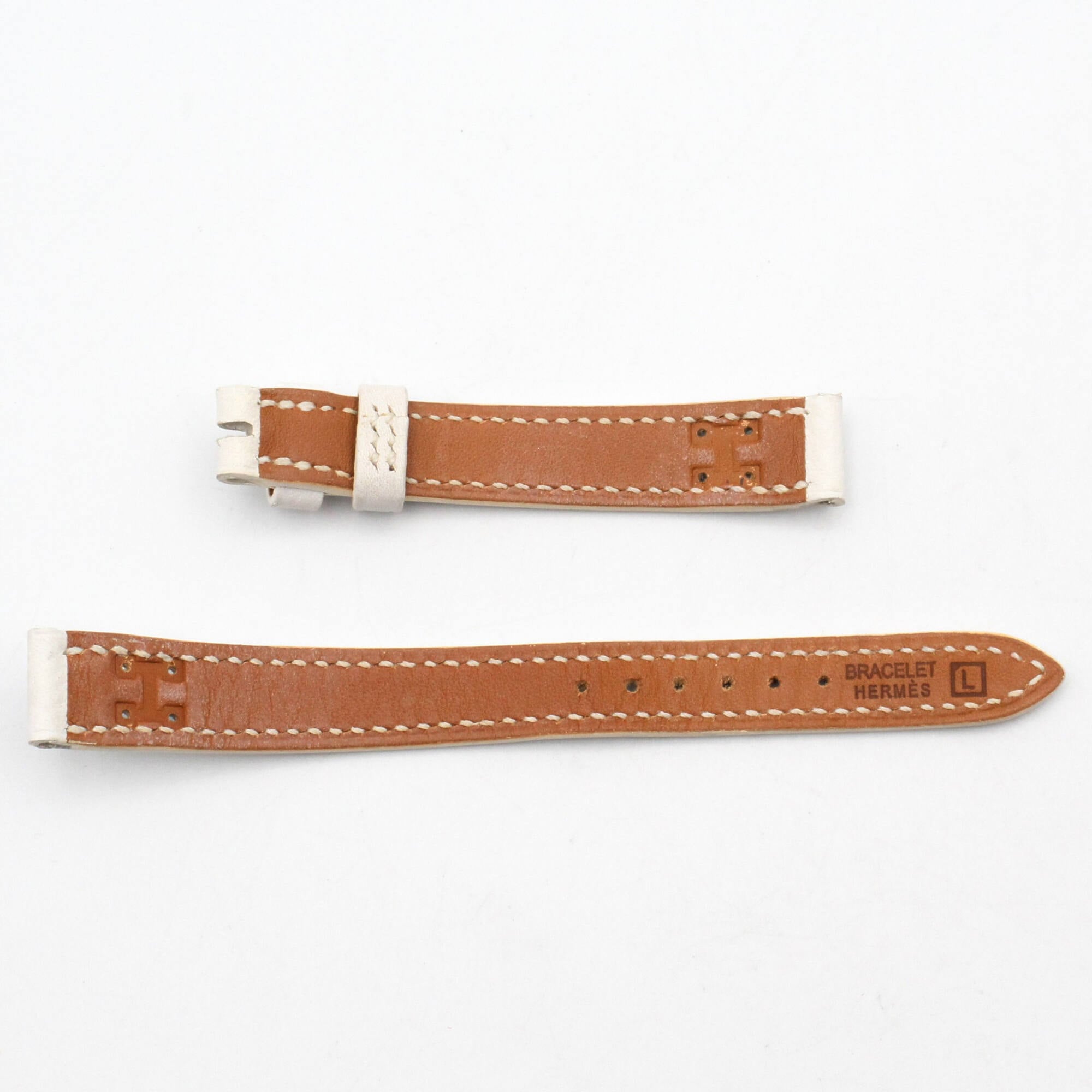 Hermes Mini Medor Watch, Stainless Steel, Leather Strap, Women's, Silver Tone, ME2.110 — Very Good