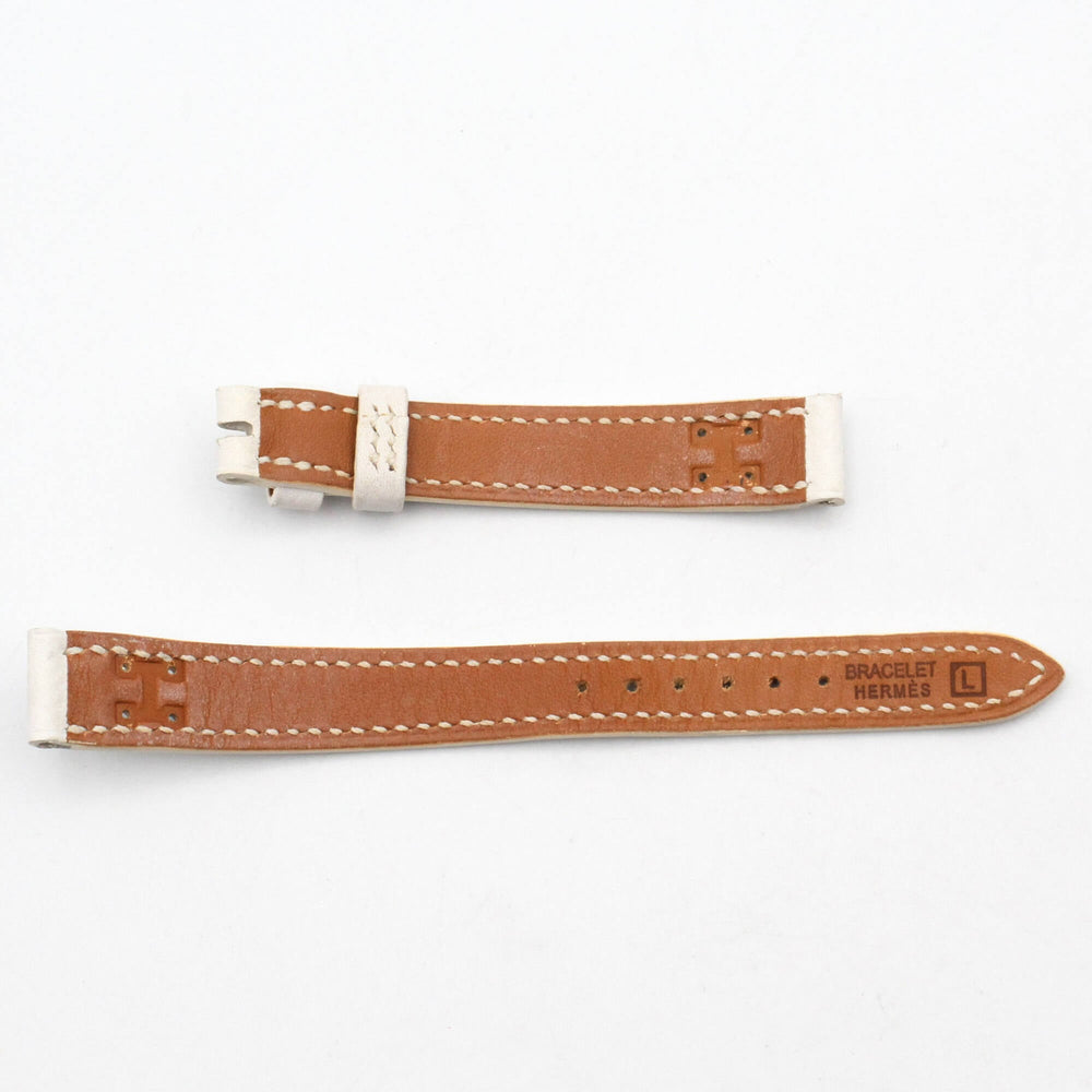 Hermes Mini Medor Watch, Stainless Steel, Leather Strap, Women's, Silver Tone, ME2.110 — Very Good