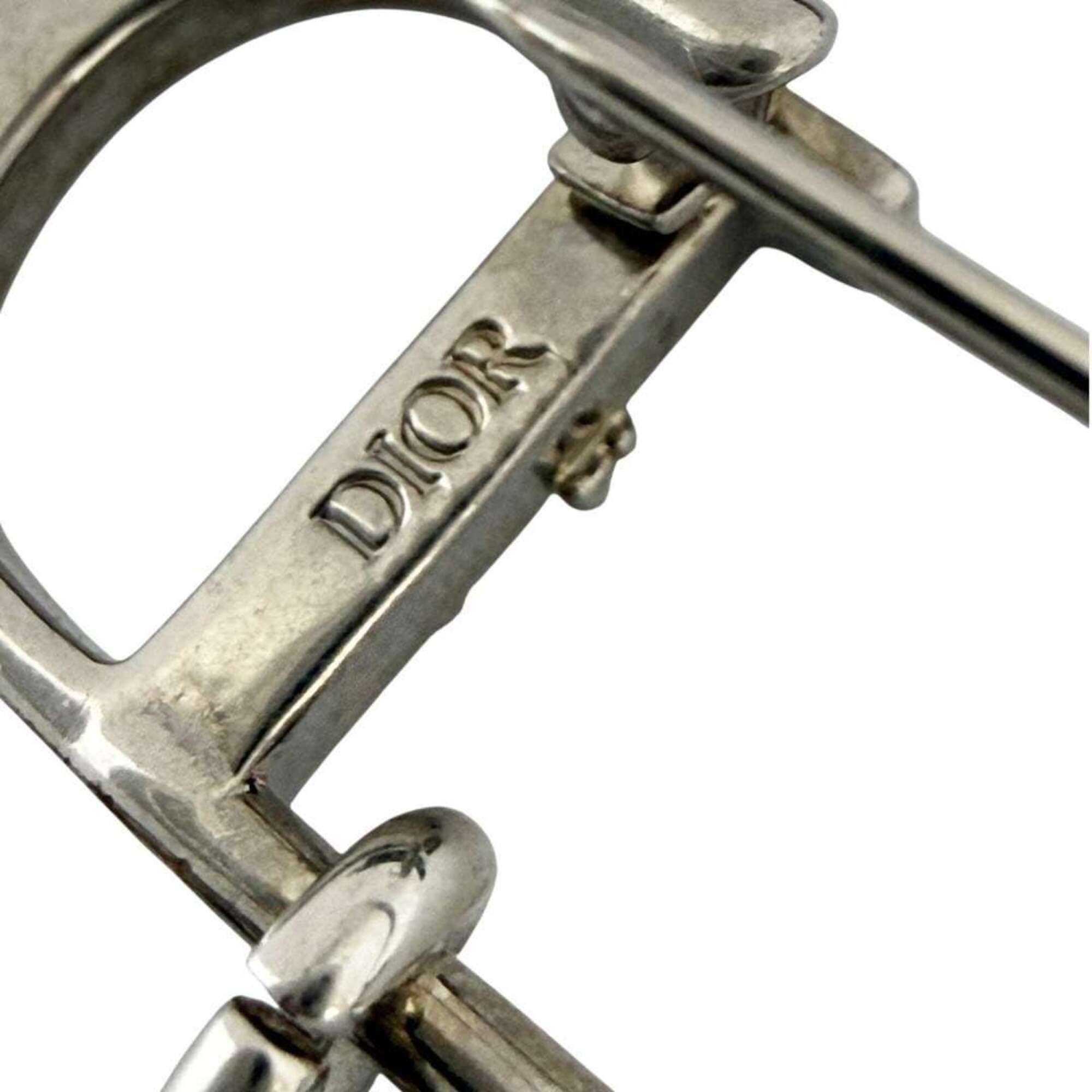 Christian Dior Dior Men's CD Lion Pin Brooch, Silver — Like New