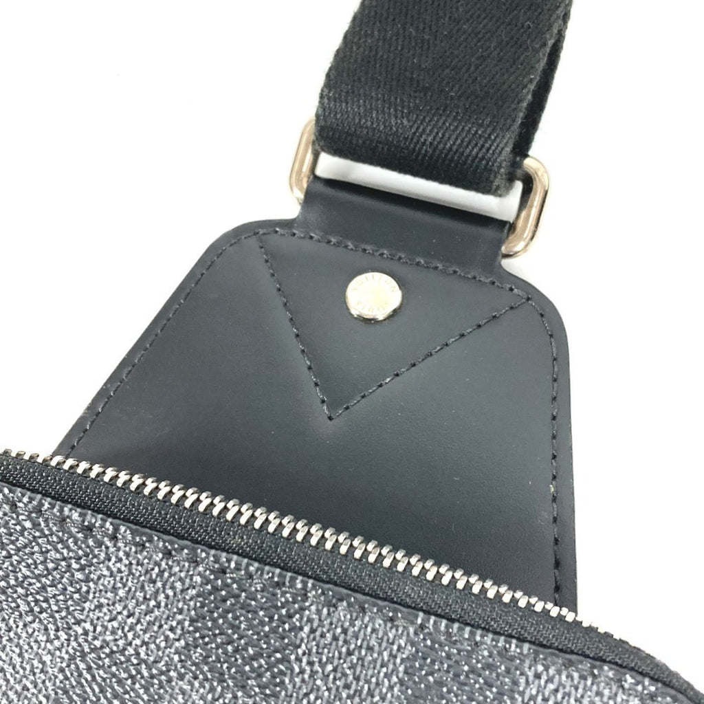 LOUIS VUITTON N41719 Damier Graphite Avenue Sling Bag, Shoulder Body Canvas, Men's, Black
